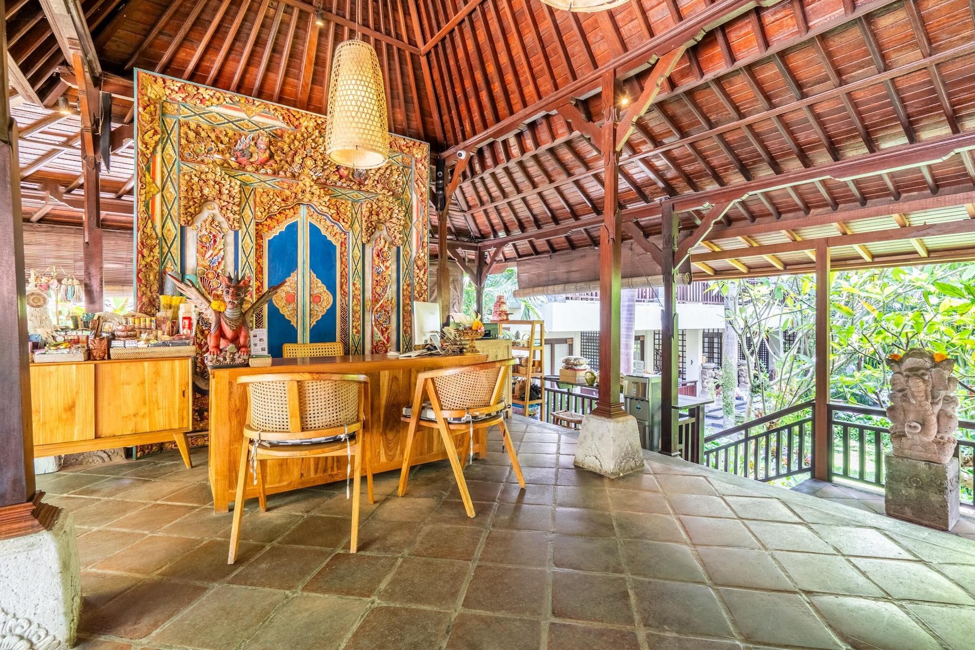 Vista Lobby Meruhdani Boutique Hotel Ubud