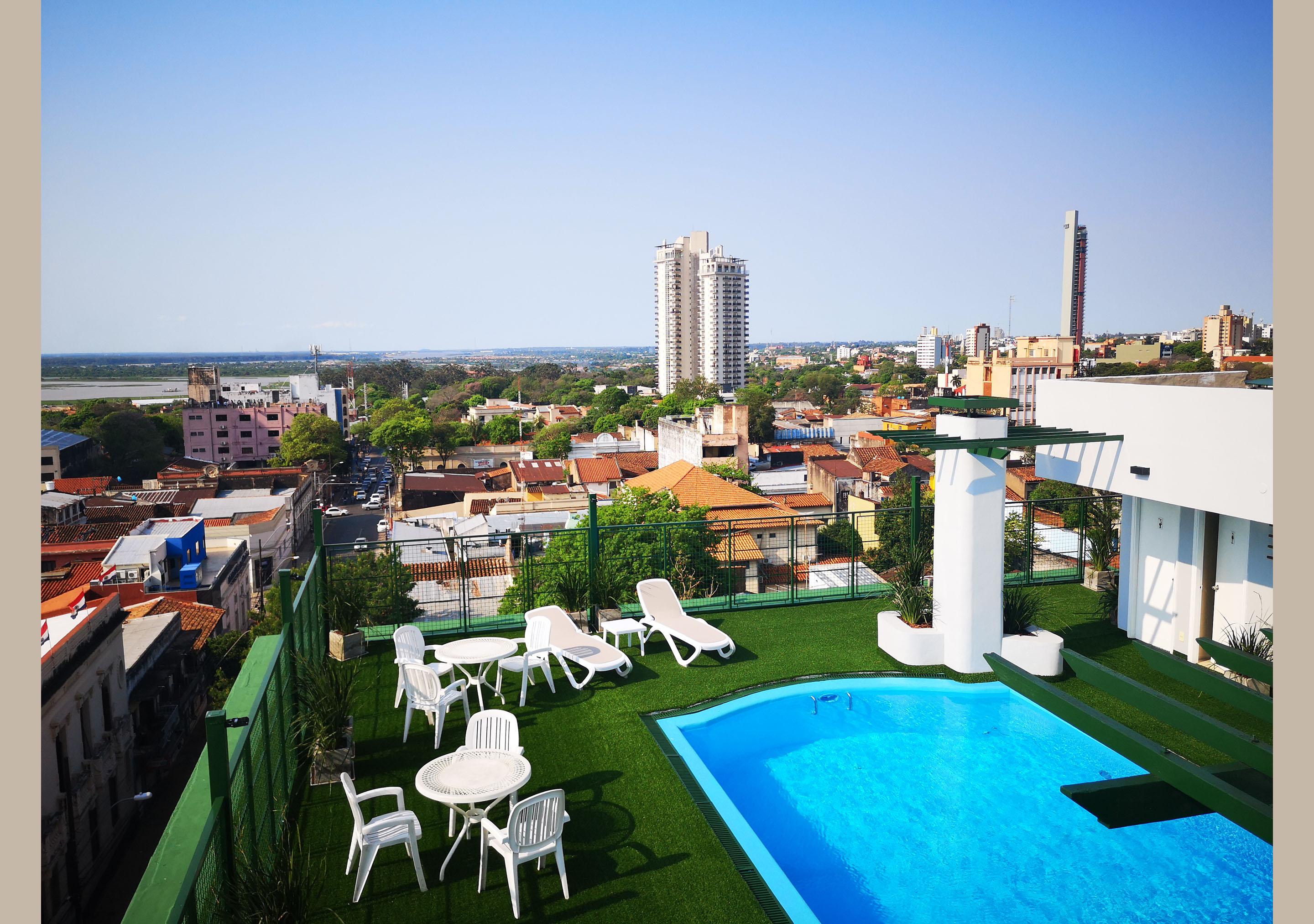 Vista Piscina Hotel Cecilia