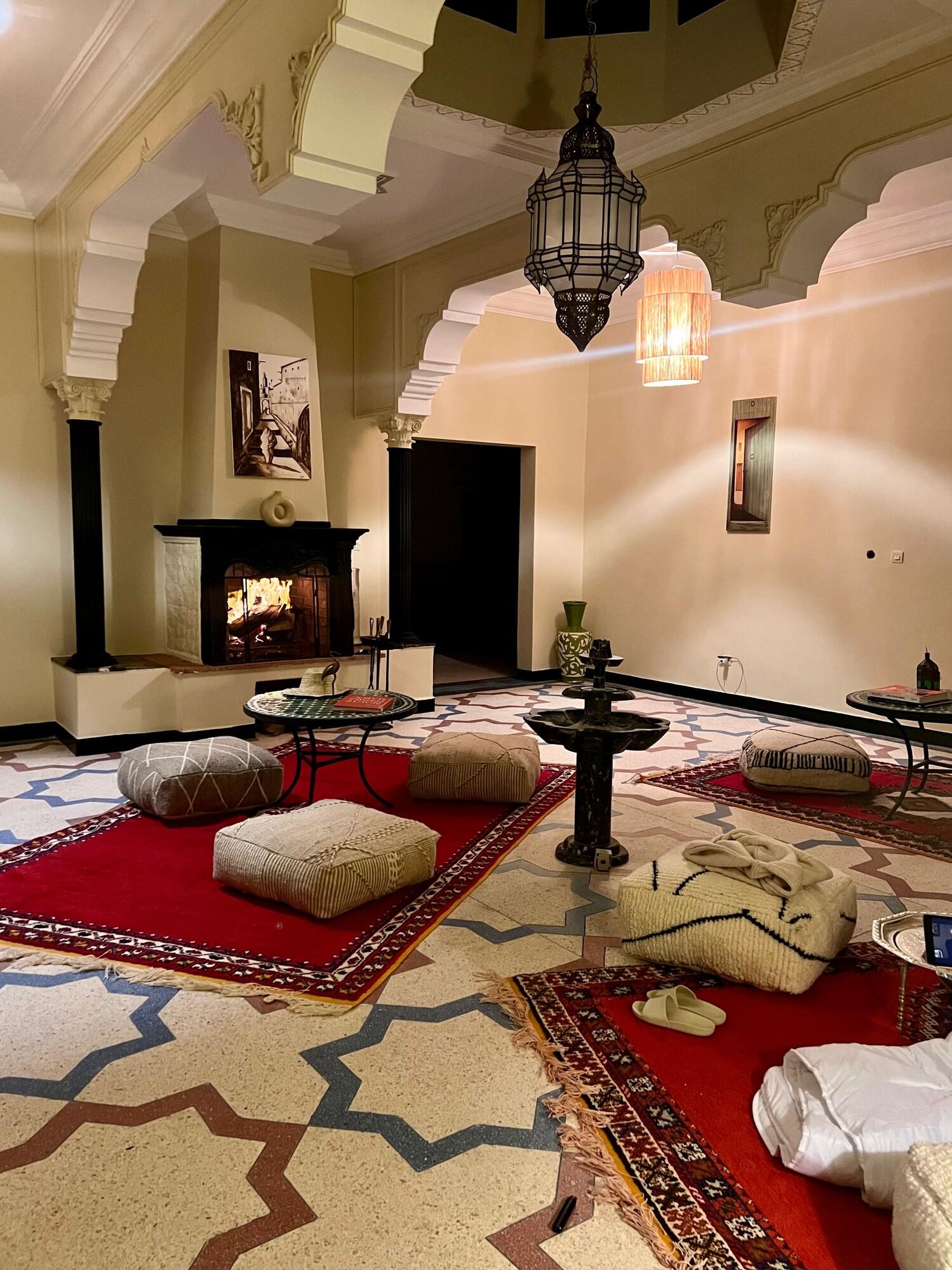 Vista Lobby Kasbah des Cyprès