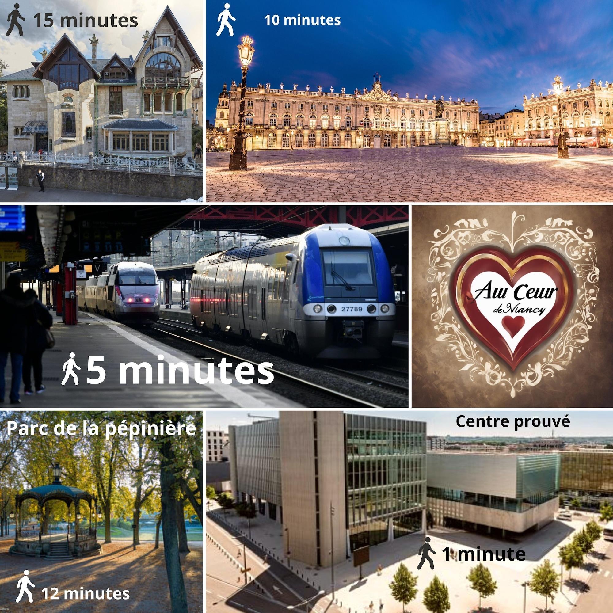 Vista Exterior Chambres d'hôtes Au Coeur De Nancy proche gare de Nancy