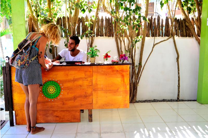Vista Lobby Mandala Hostel Jeri