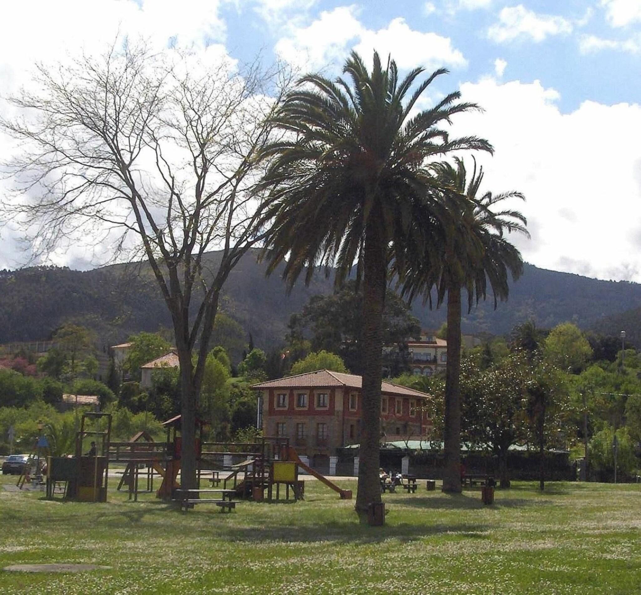Vista Exterior Hotel Rural Las Palmeras Muskiz