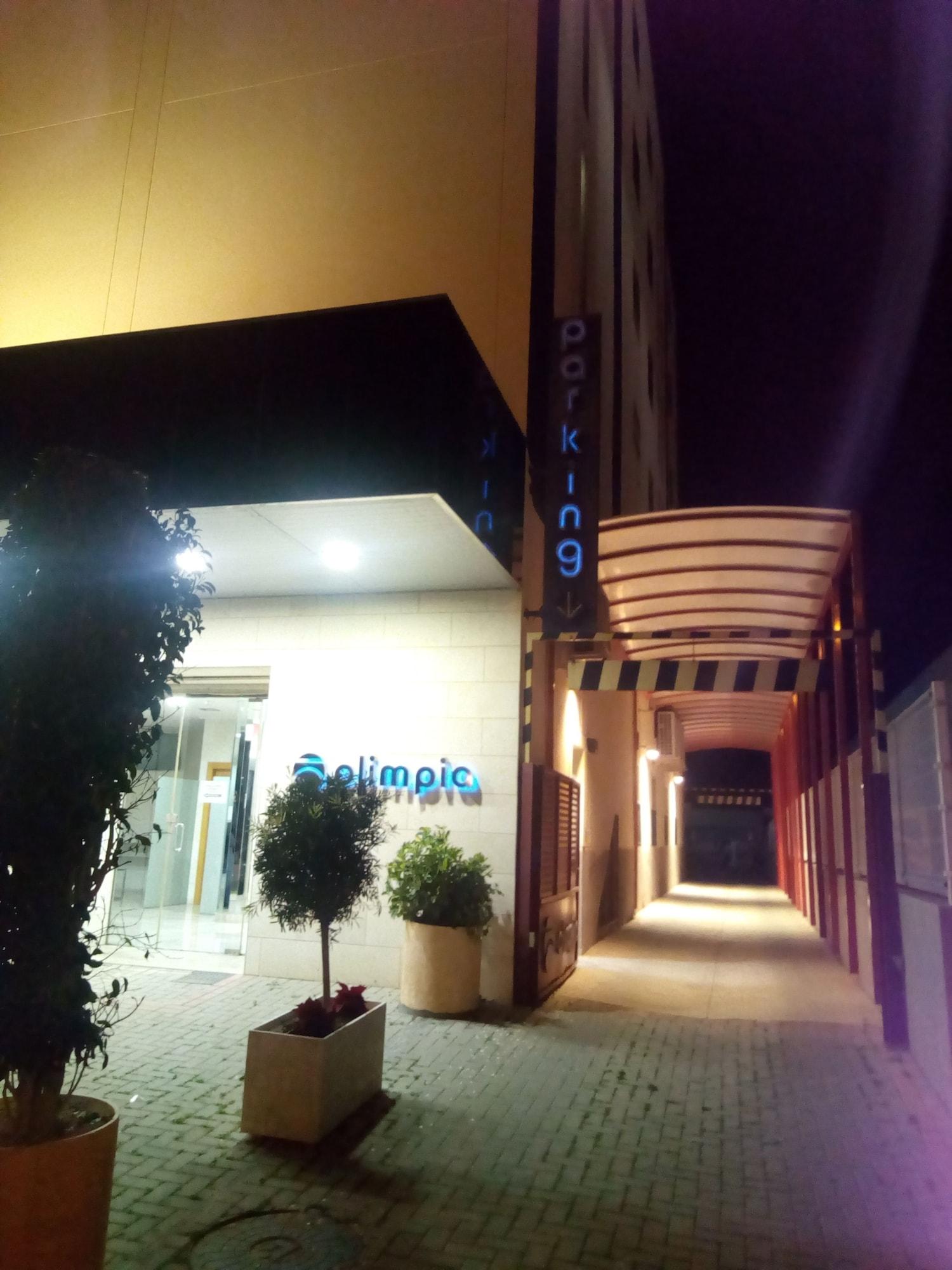 Vista Exterior Hotel Olimpia