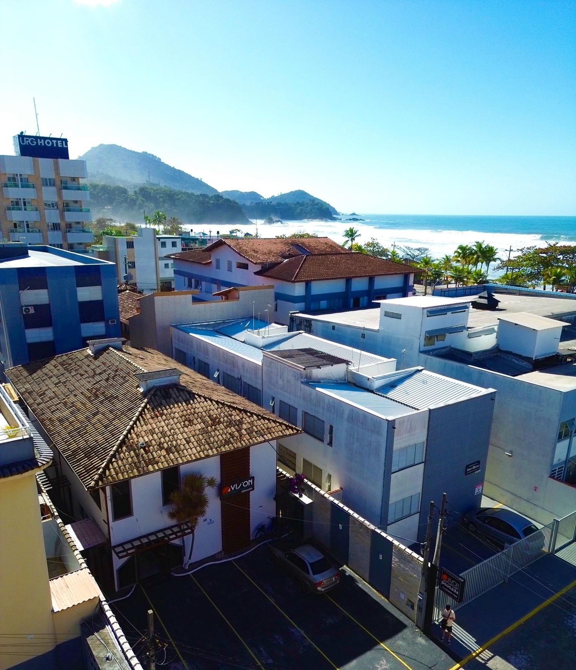 Vista al mar Pousada Vison Ubatuba - Praia Grande