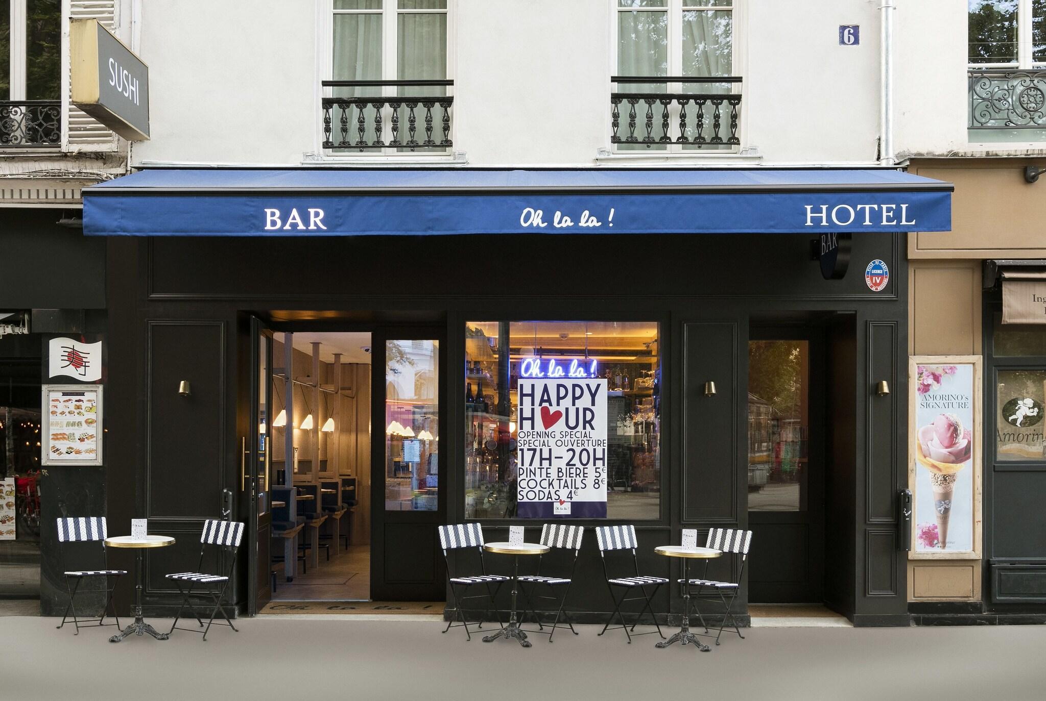 Vista Exterior Oh La La! Hotel bar - Paris Bastille