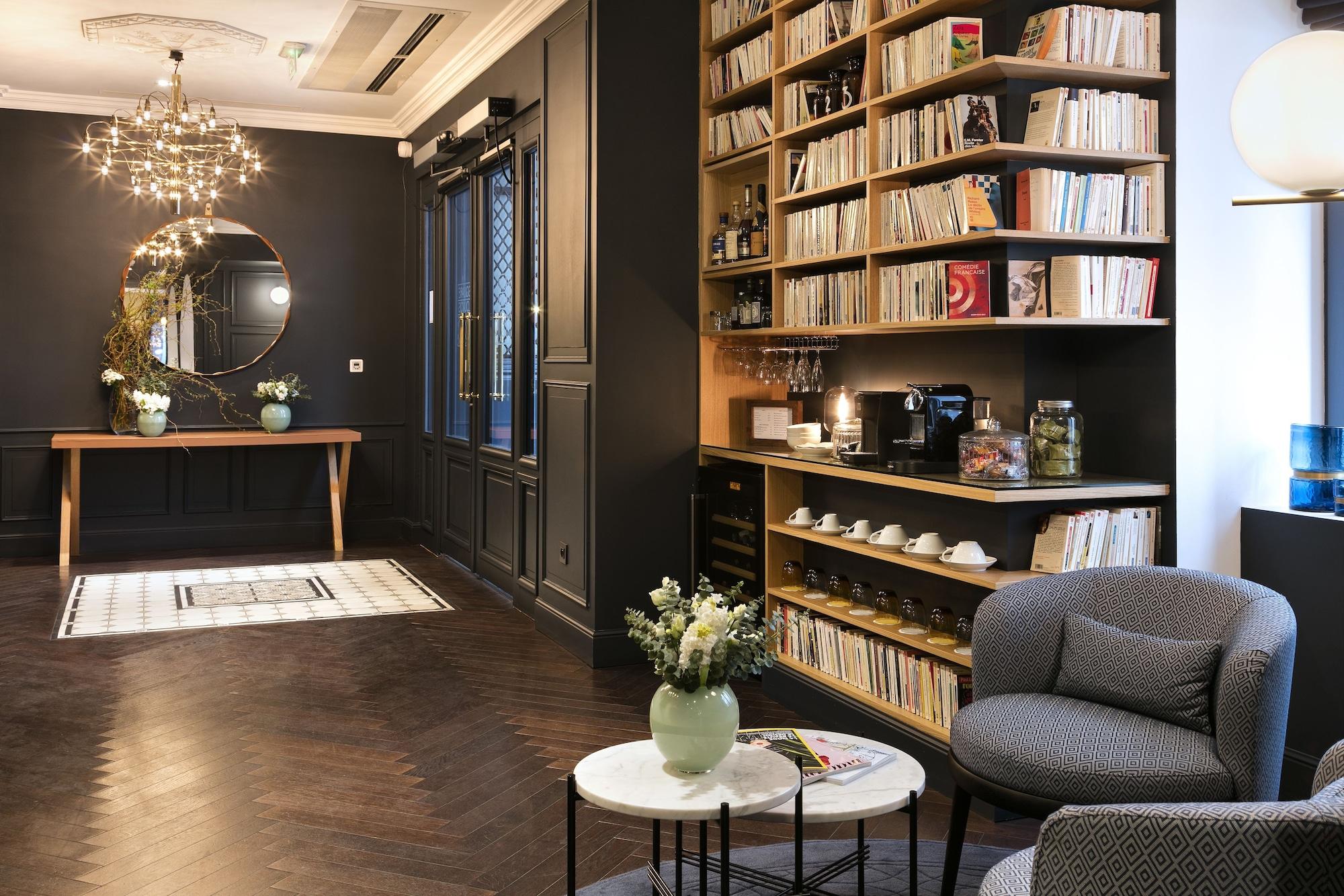 Vista Lobby Hotel Square Louvois