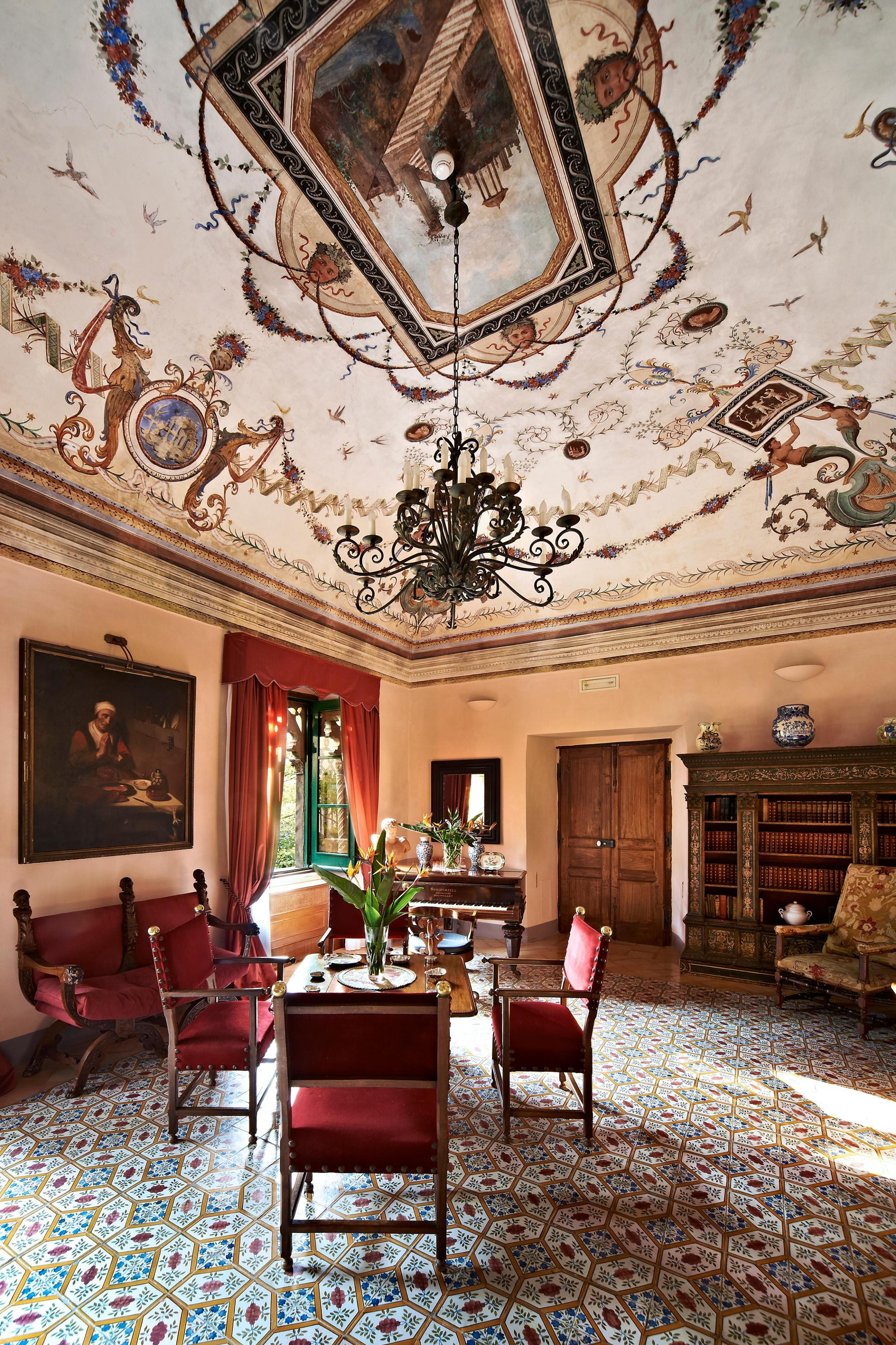 Vista Lobby Villa Cimbrone