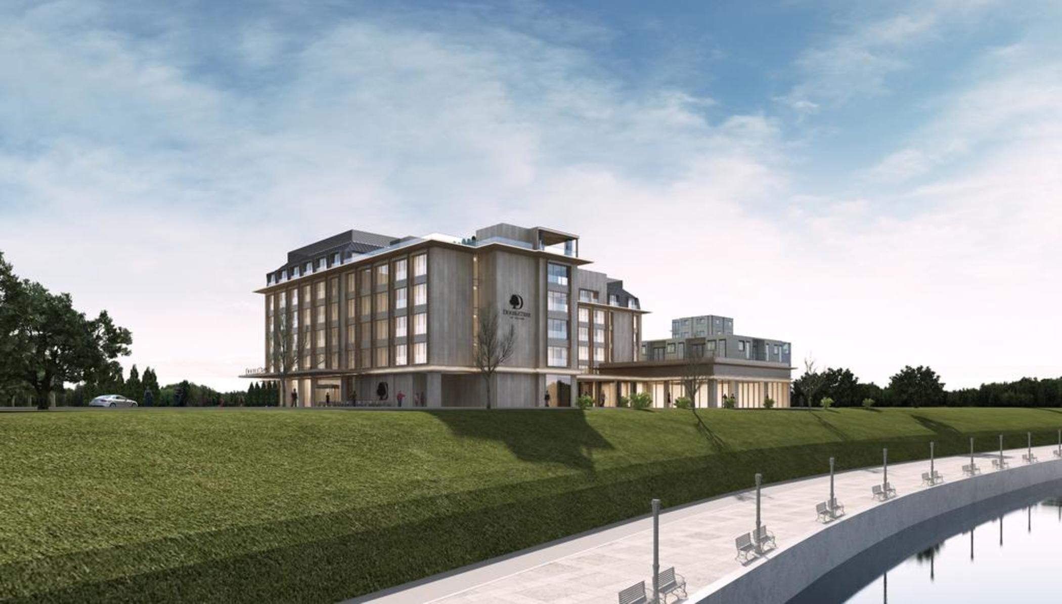 Vista Exterior DoubleTree by Hilton Skopje