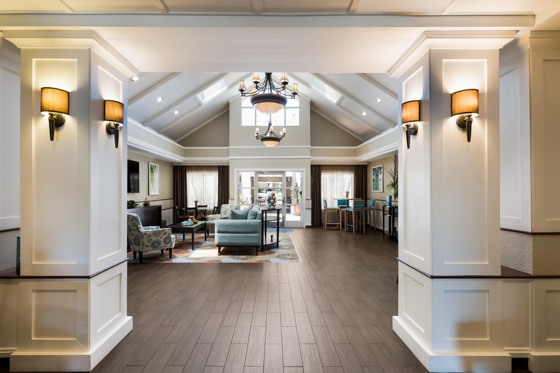 Vista Lobby Sonesta ES Suites Orlando - Lake Buena Vista