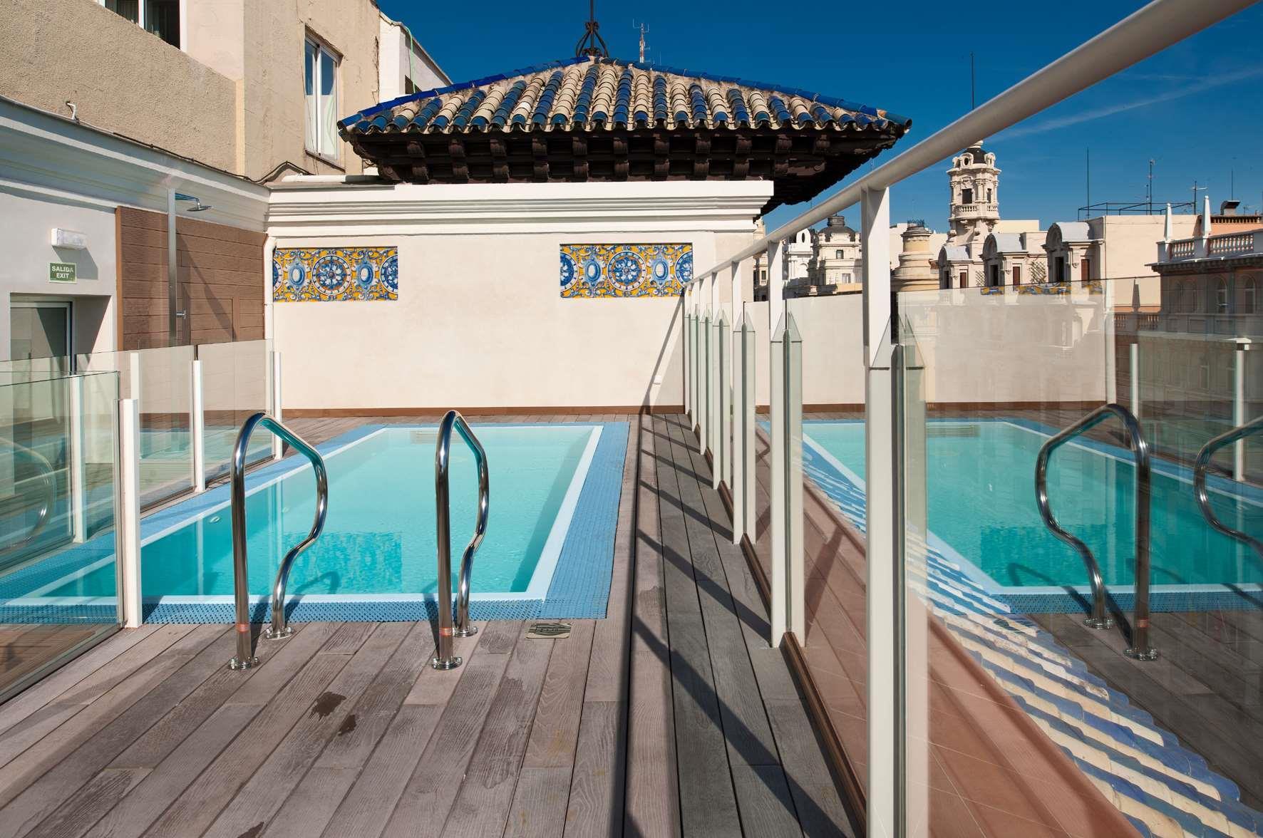 Pool view A Gaudi Hotel