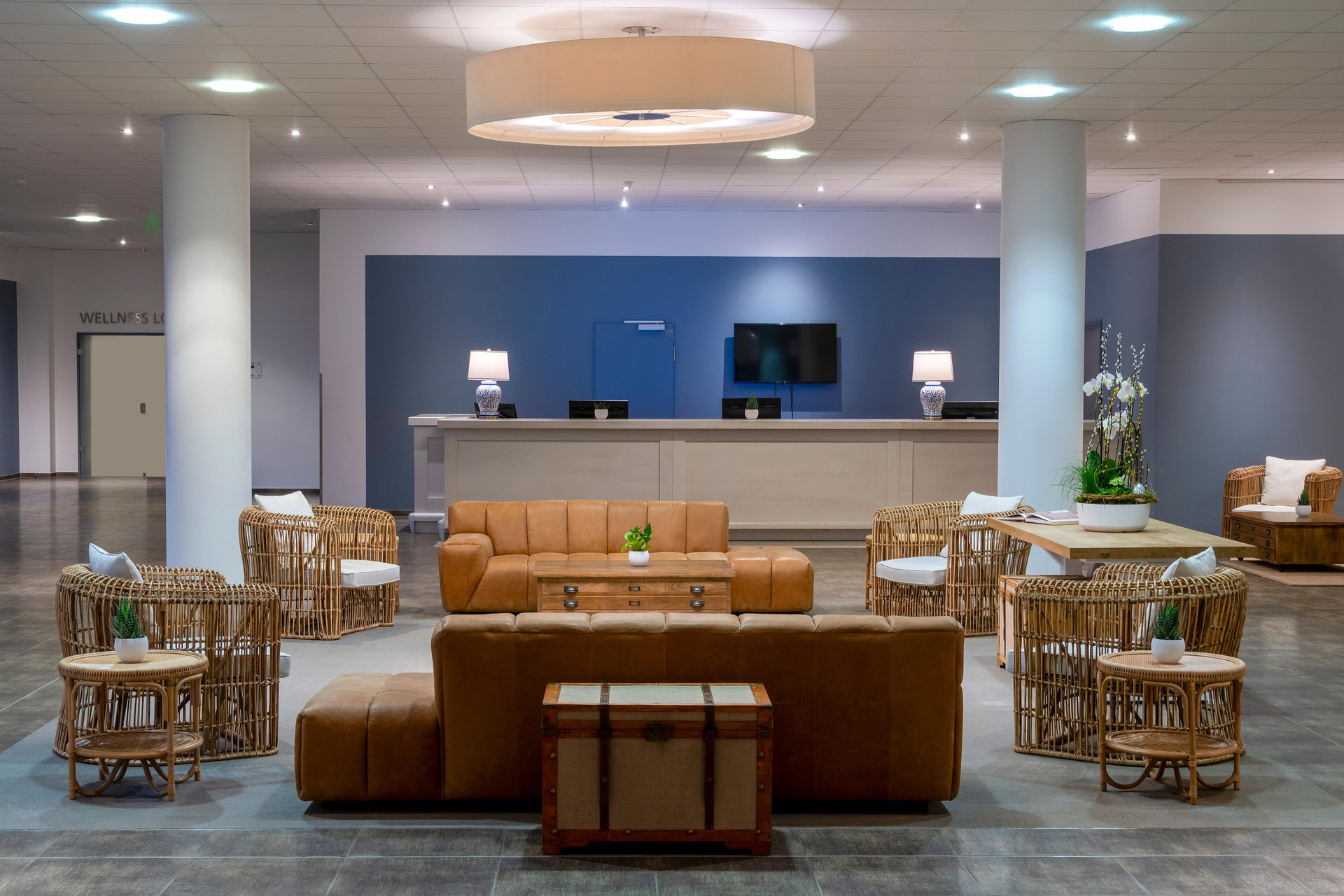 Vista Lobby Precise Resort Hafendorf Rheinsberg