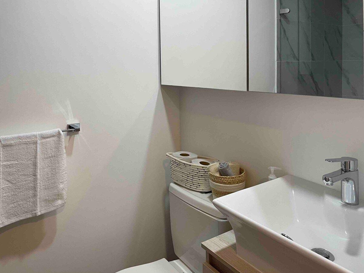 Baño Apartment in the heart of Bogotá