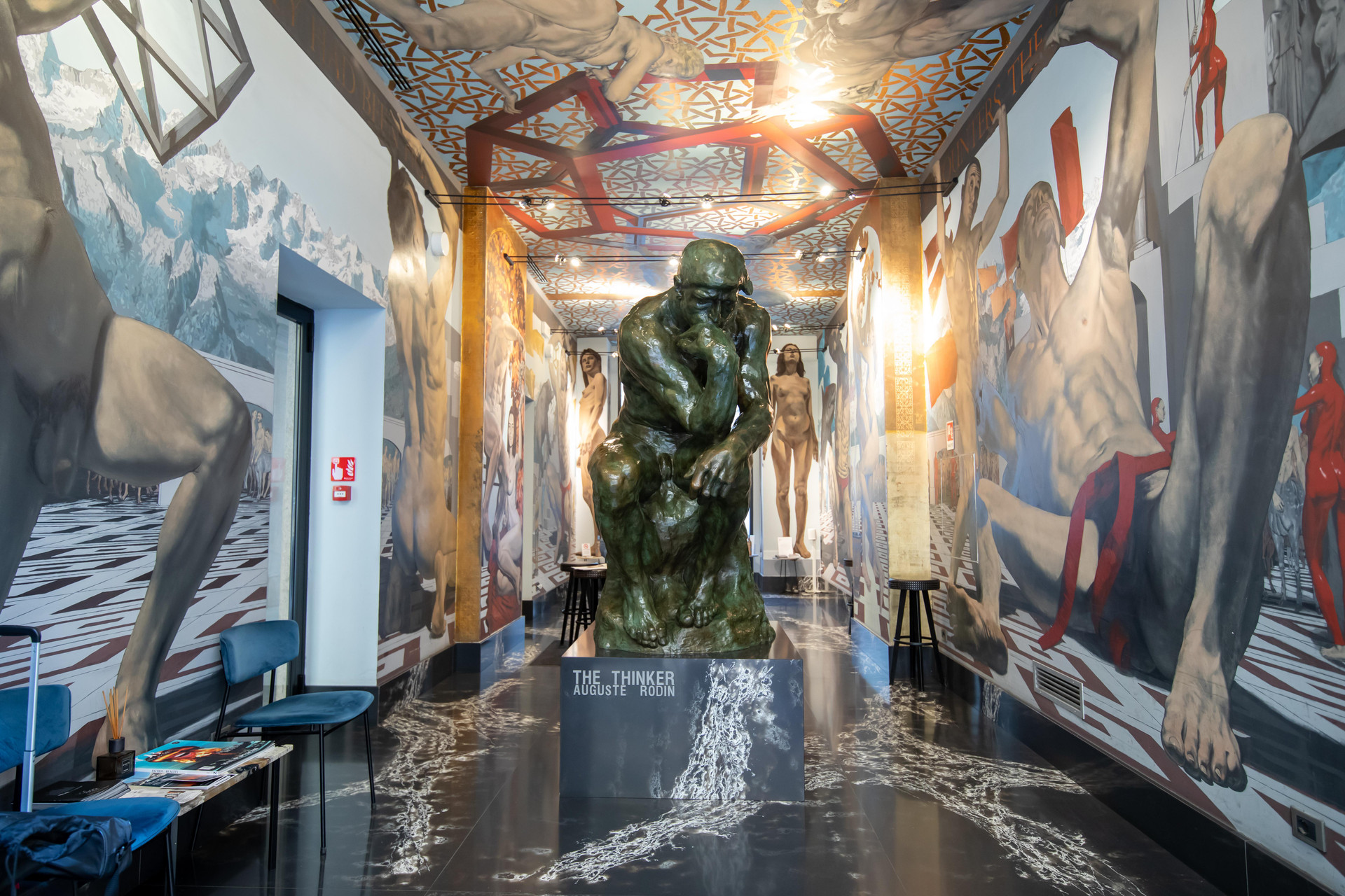 Vista Lobby Galleria Vik Milano - Townhouse Galleria - Small Luxury Hotels of the World