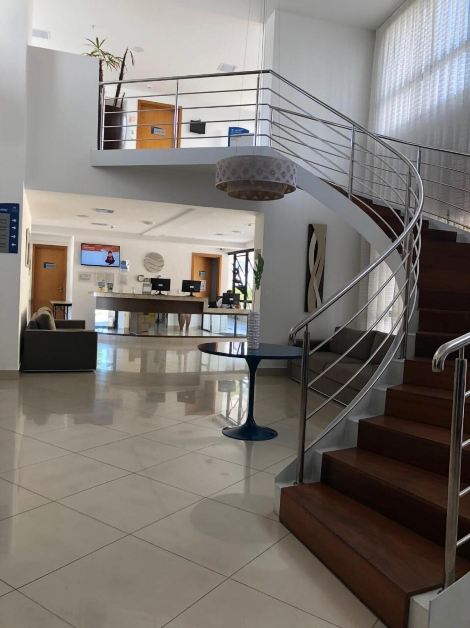 Vista Lobby Ponta Negra Flat Confort 18 andar