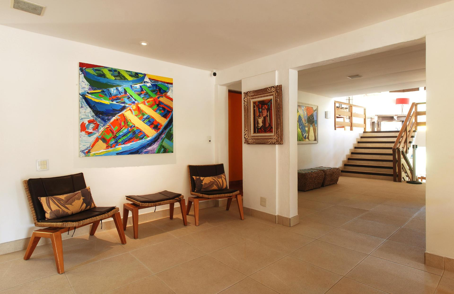 Vista Lobby Pousada João Fernandes