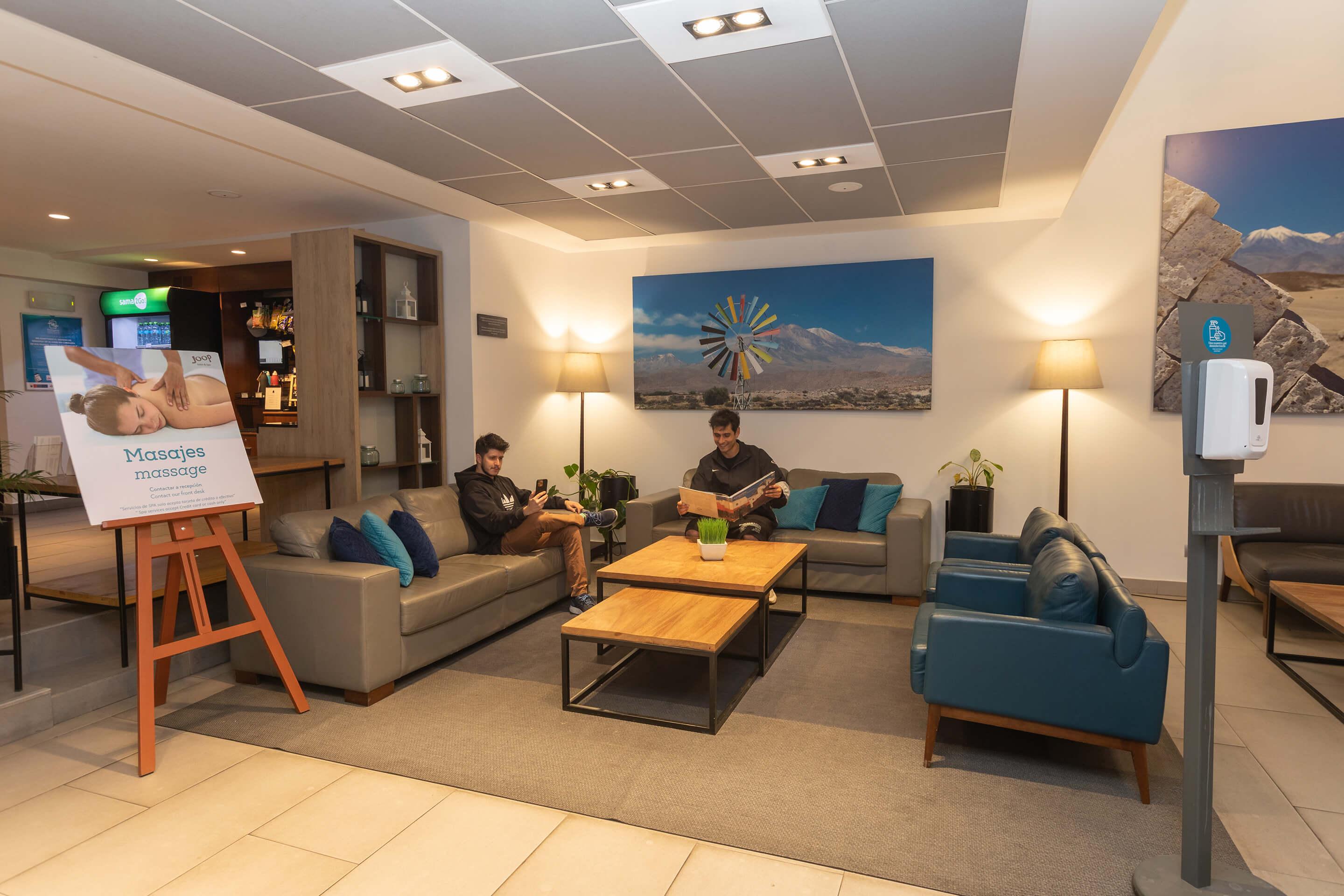 Vista Lobby Casa Andina Select Arequipa Plaza