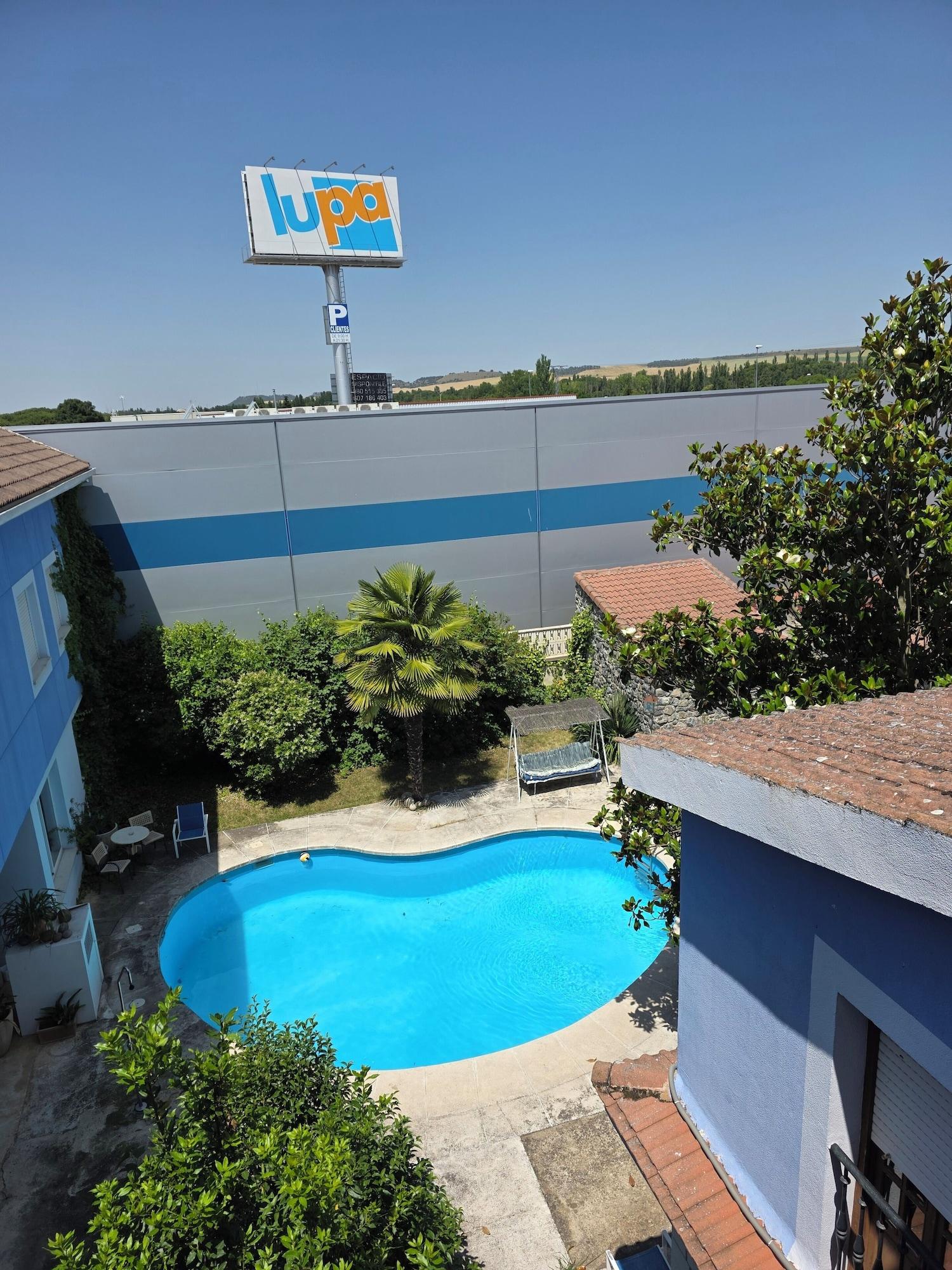Vista Piscina Hotel Las Casitas del Jardín