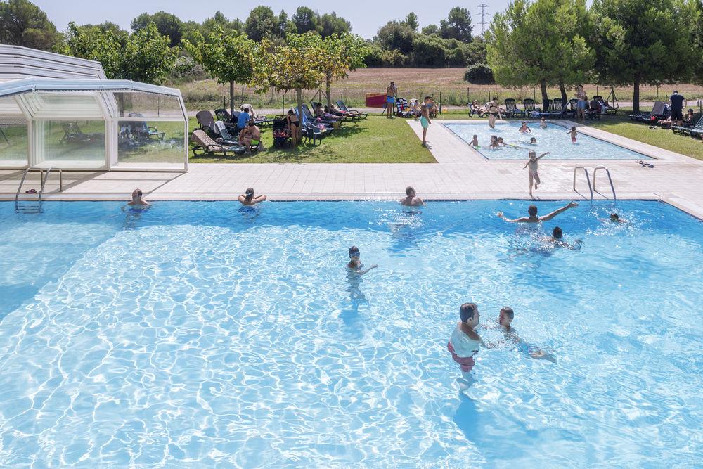 Vista Piscina Vilar Rural de Cardona