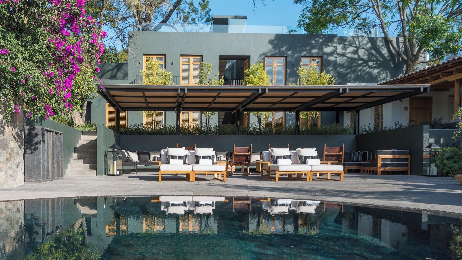 Vista Piscina La Casa Rodavento - Adults Only