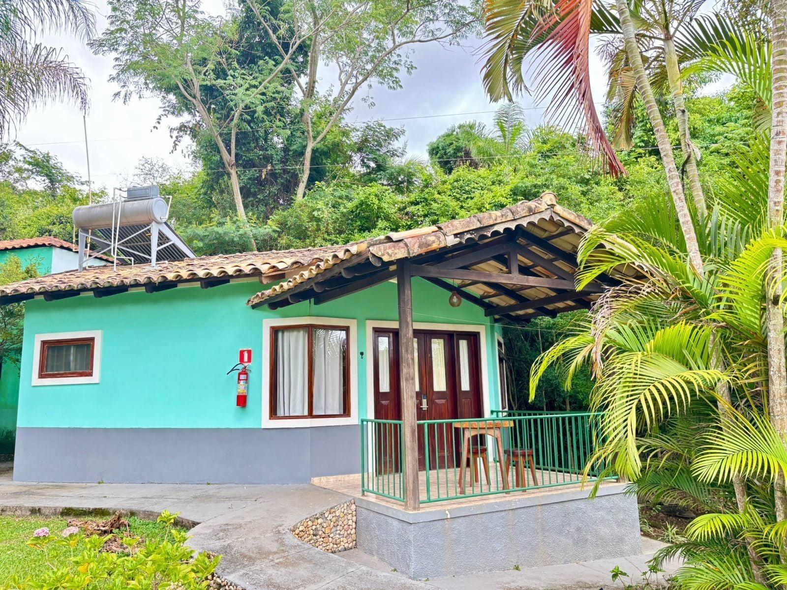Vista Exterior Chalés Casa Rosa