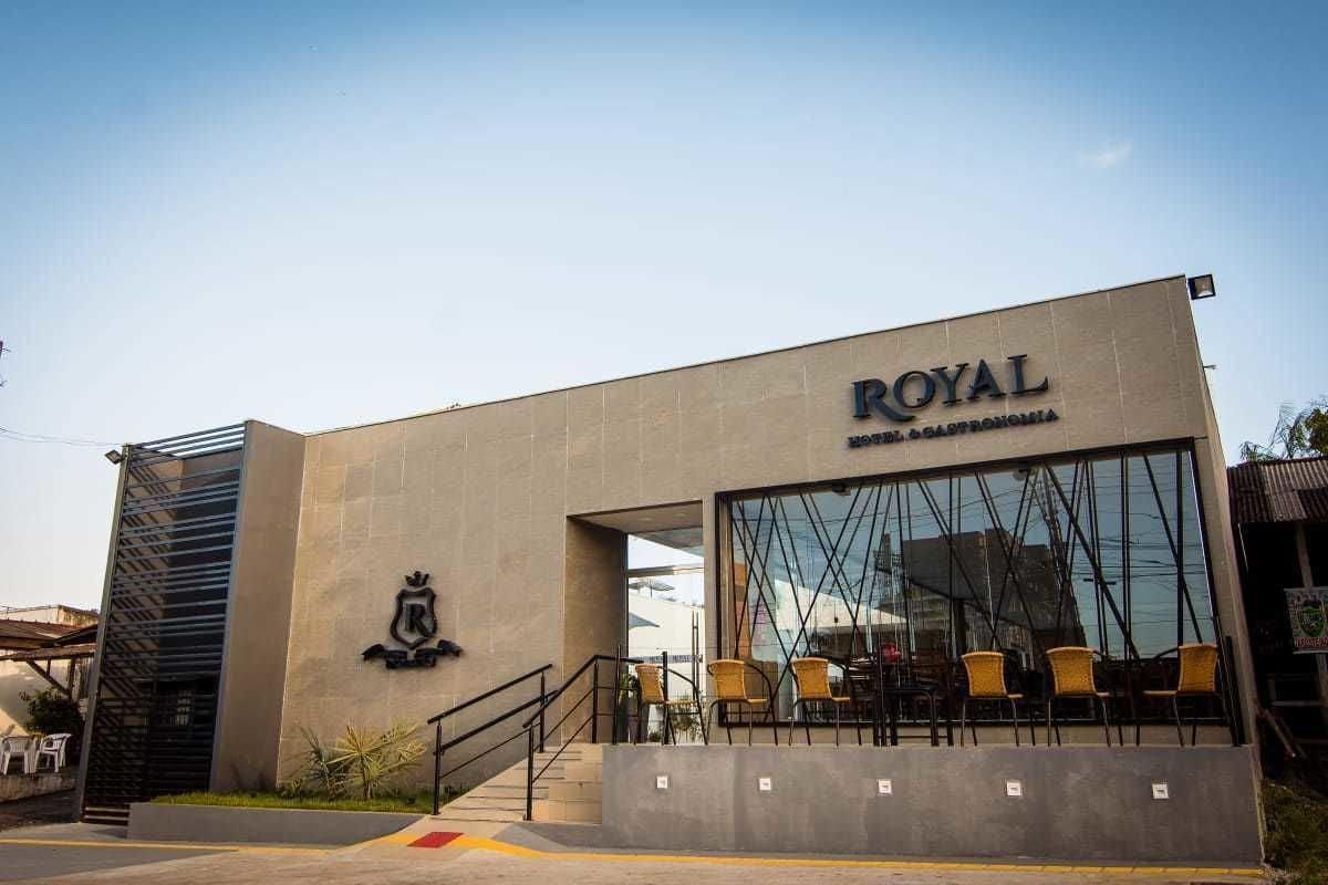 Vista Exterior Royal Hotel  Gastronomia