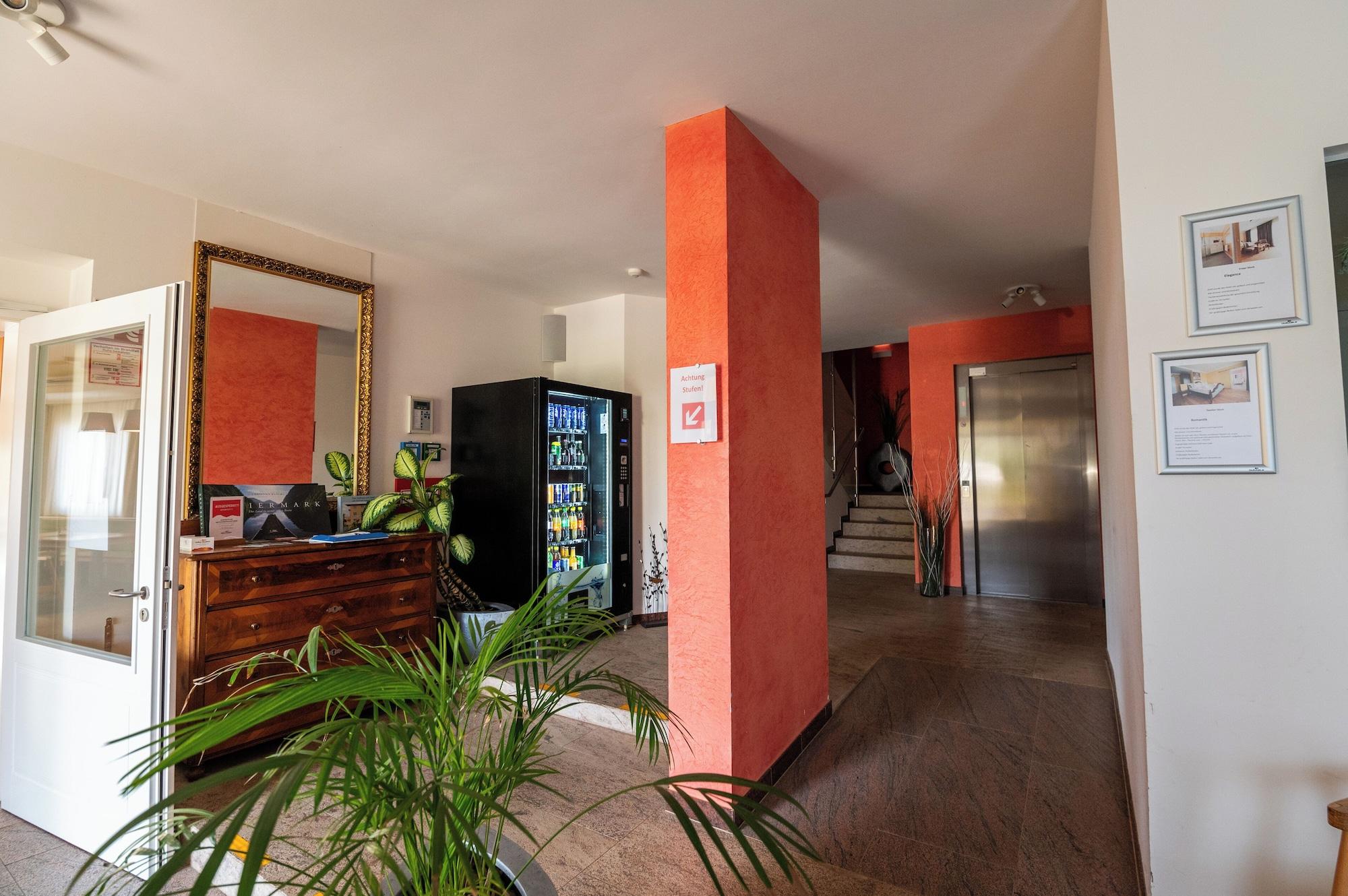 Vista Lobby VULKAN Residenz Hotel - Self-Check-in