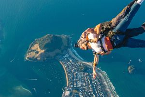 Actividad - Salto en paracaídas en Tauranga