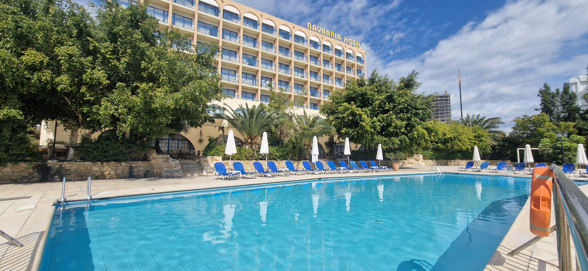 Vista Exterior Navarria Hotel