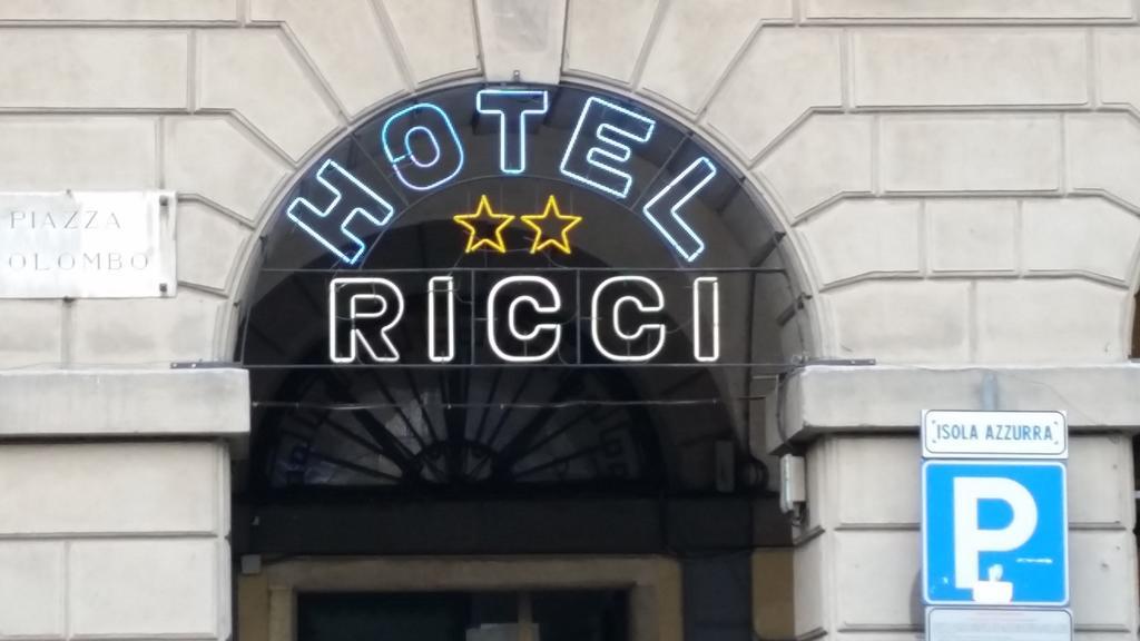 Vista do lobby Hotel Ricci