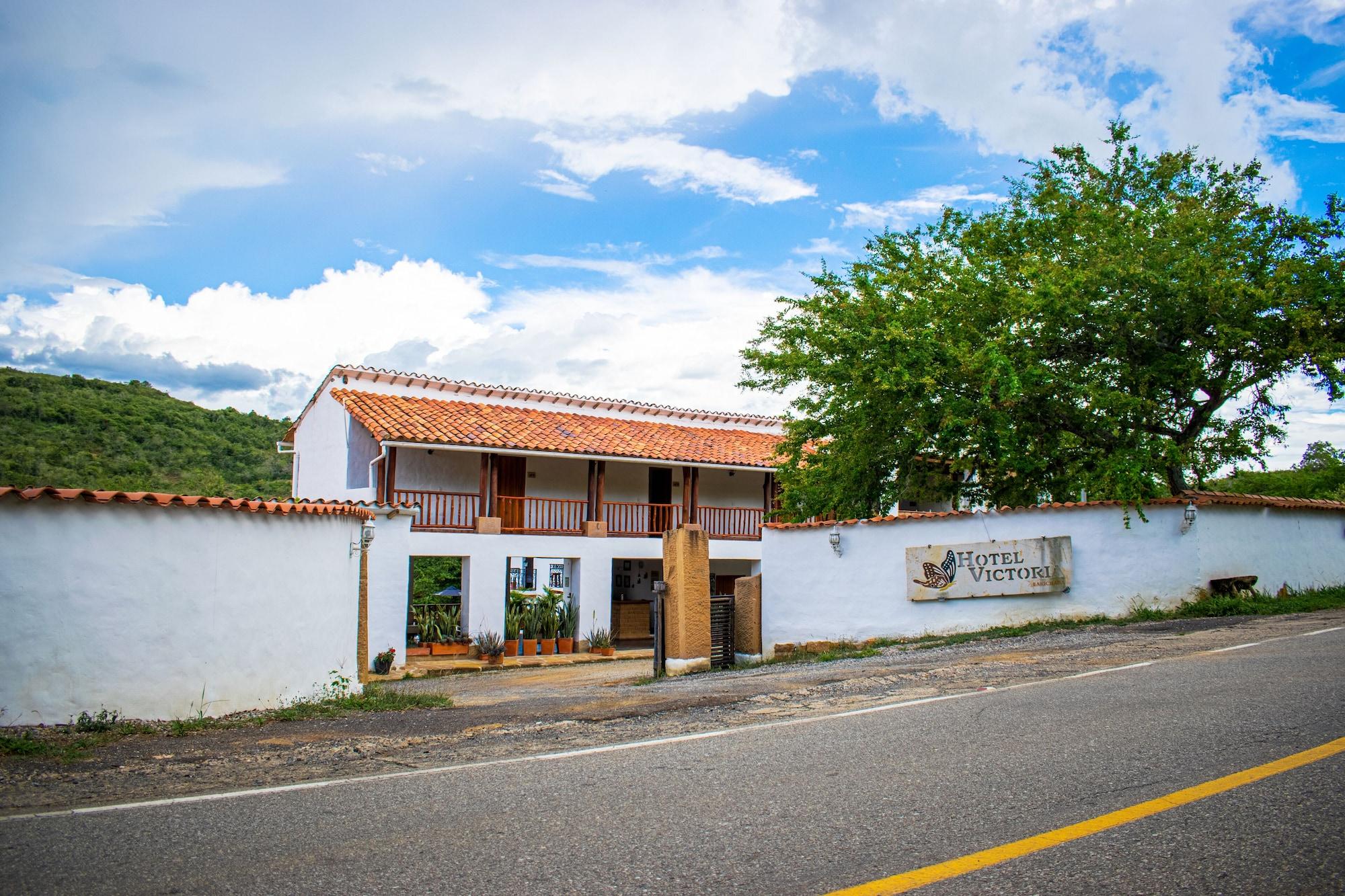 Vista Exterior Hotel Victoria Barichara
