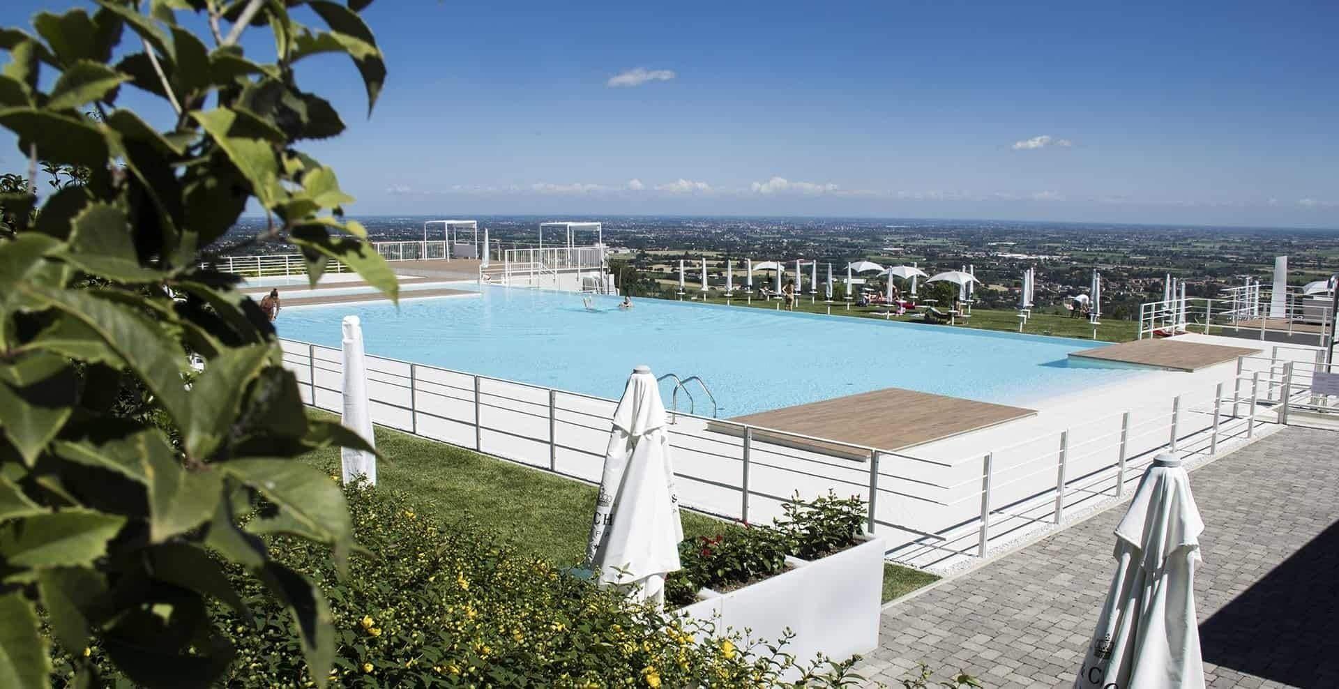 Vista Piscina Pianderna Agriwellness