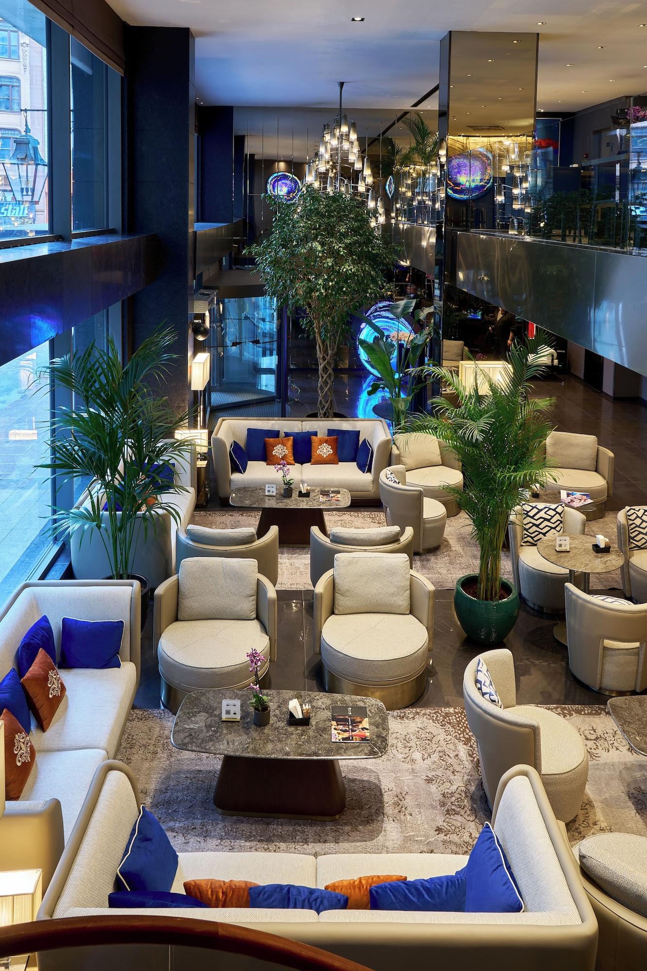 Vista Lobby Lasagrada Hotel Istanbul