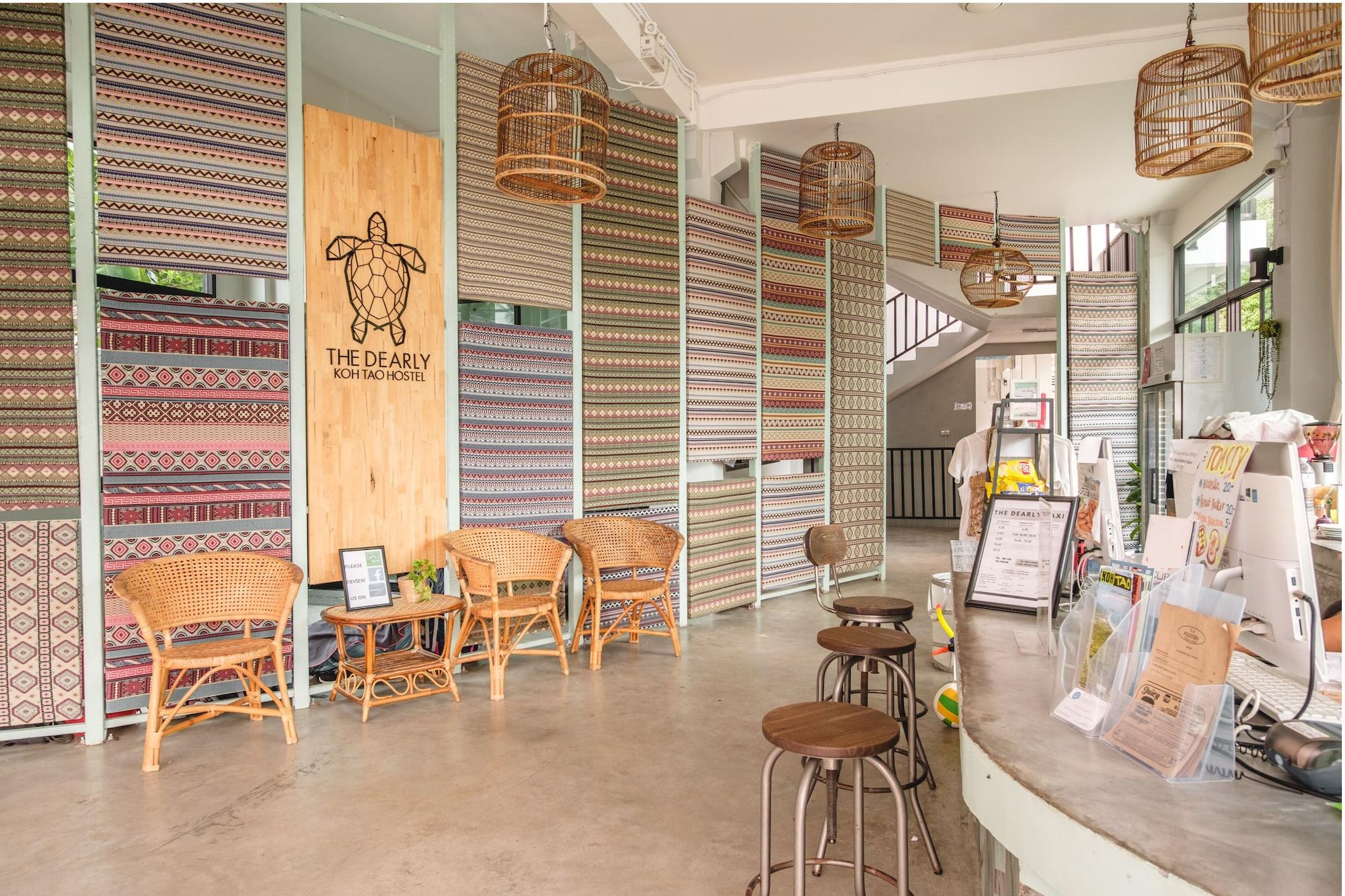 Vista Lobby The Dearly Koh Tao Hostel