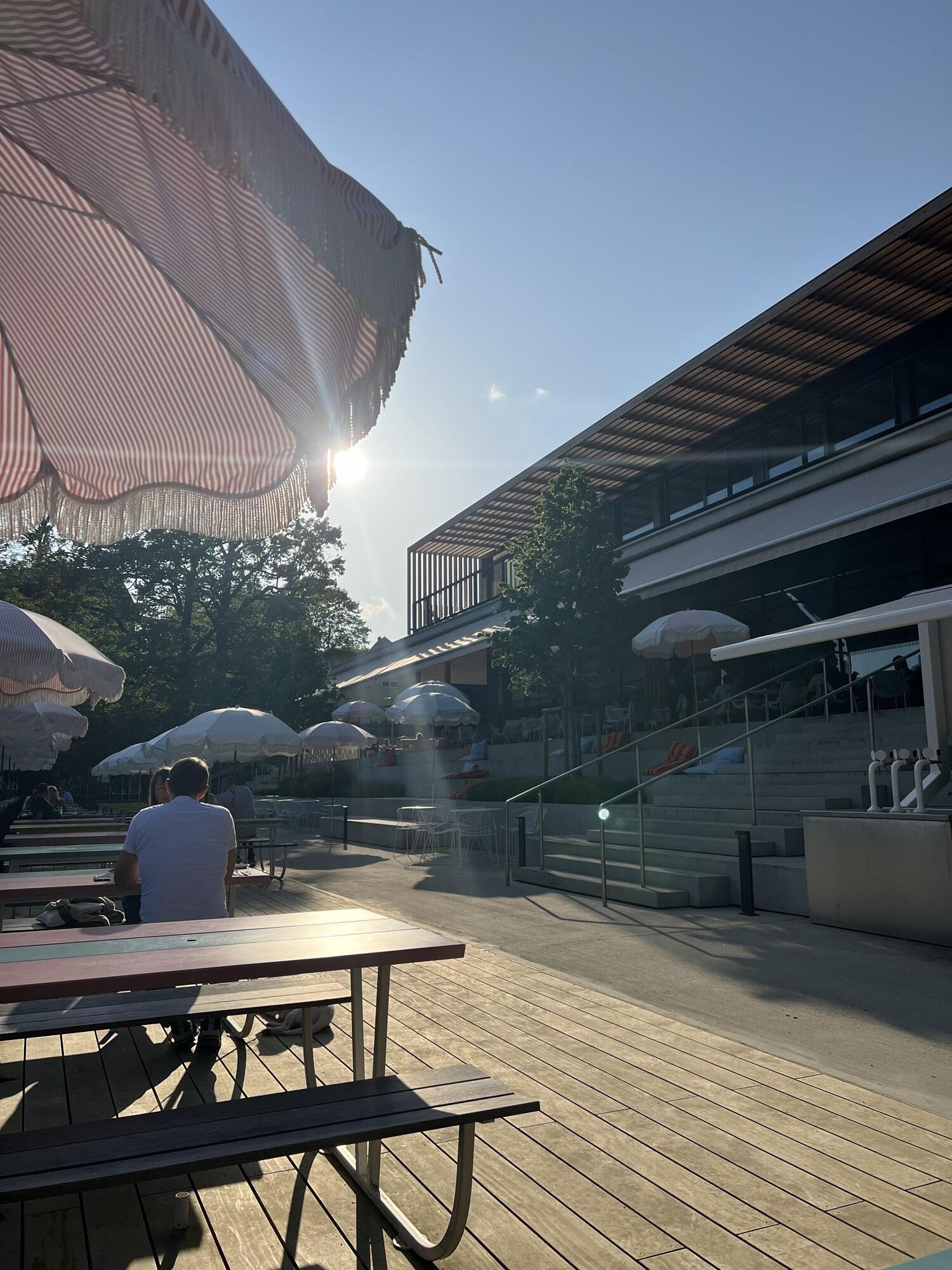Vista Exterior Waldcafe Thalersee