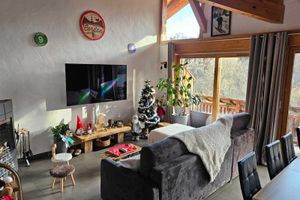 Alquiler Vacacional - SUPERB LUXURY HALF CHALET 120M² 8 People in SALLANCHES.