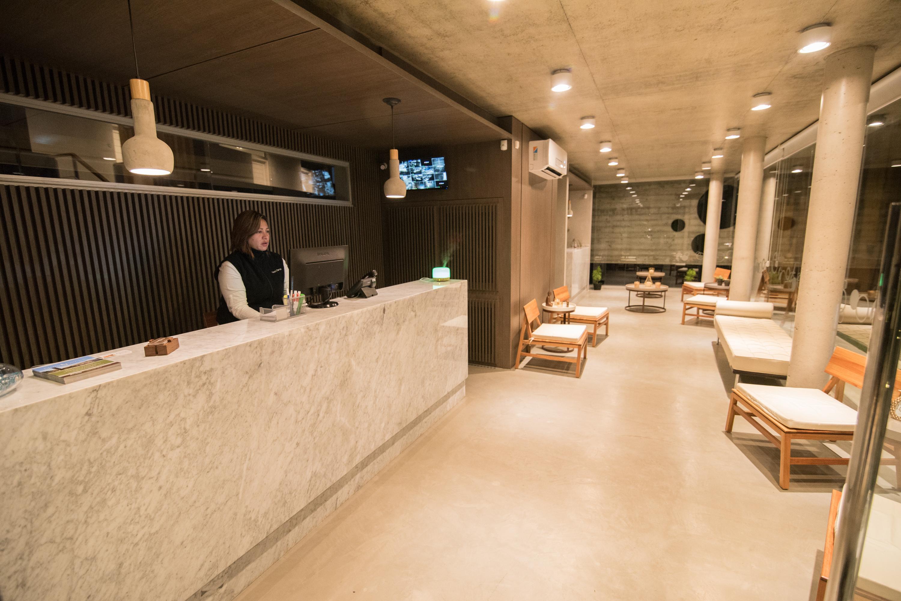 Vista Lobby Nova Pampa Apart & Spa