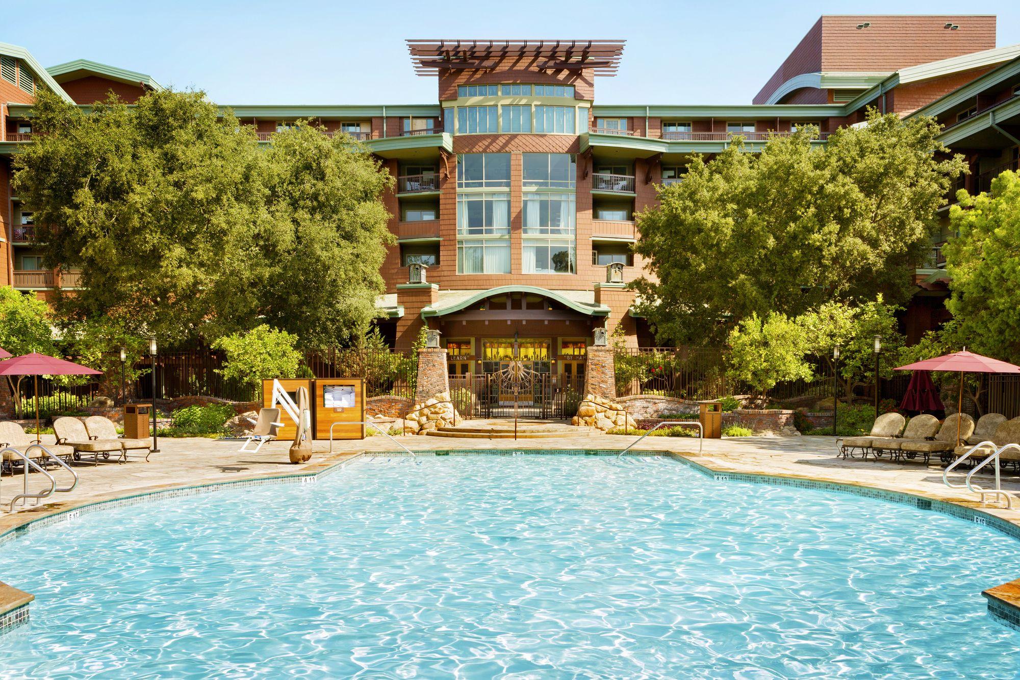 Pool view Disney's Grand Californian Hotel and Spa