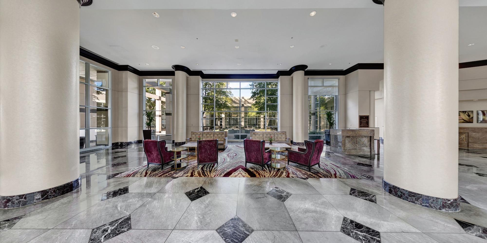 Vista Lobby Renaissance Dallas North Hotel