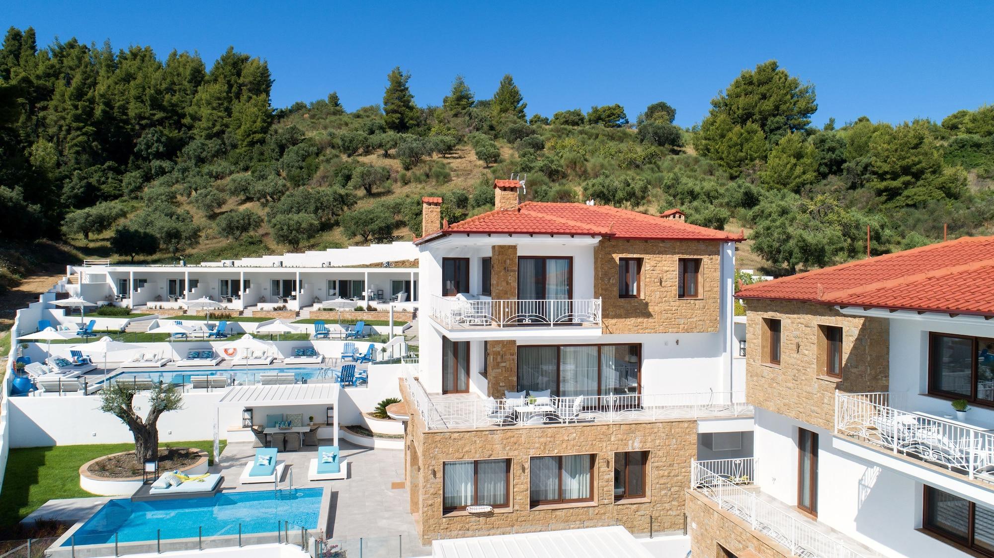 Vista Exterior Villa D'Oro - Luxury Villas & Suites