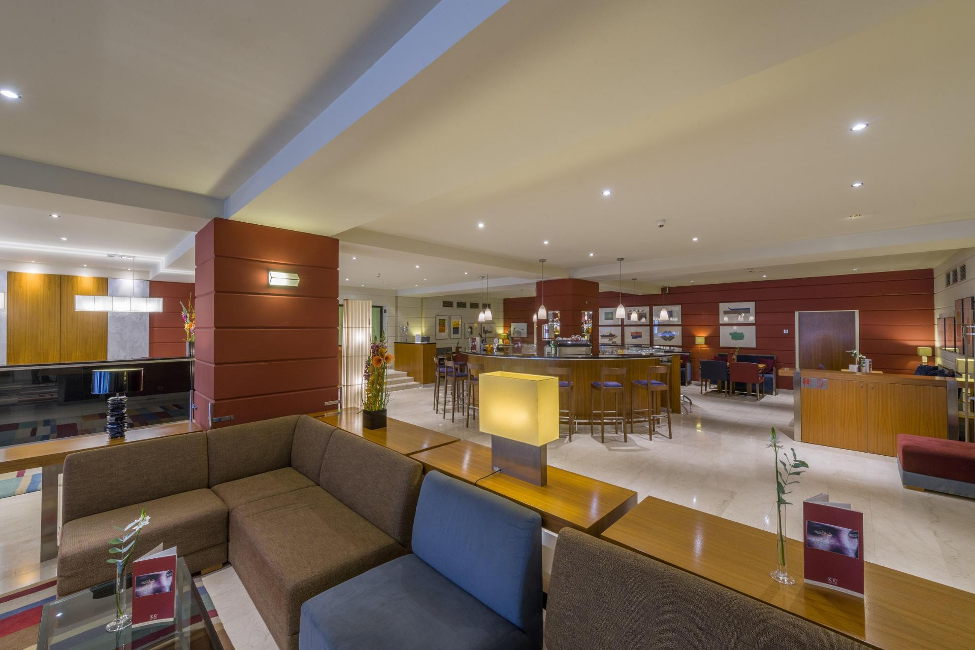 Vista Lobby K+K Hotel Maria Theresia