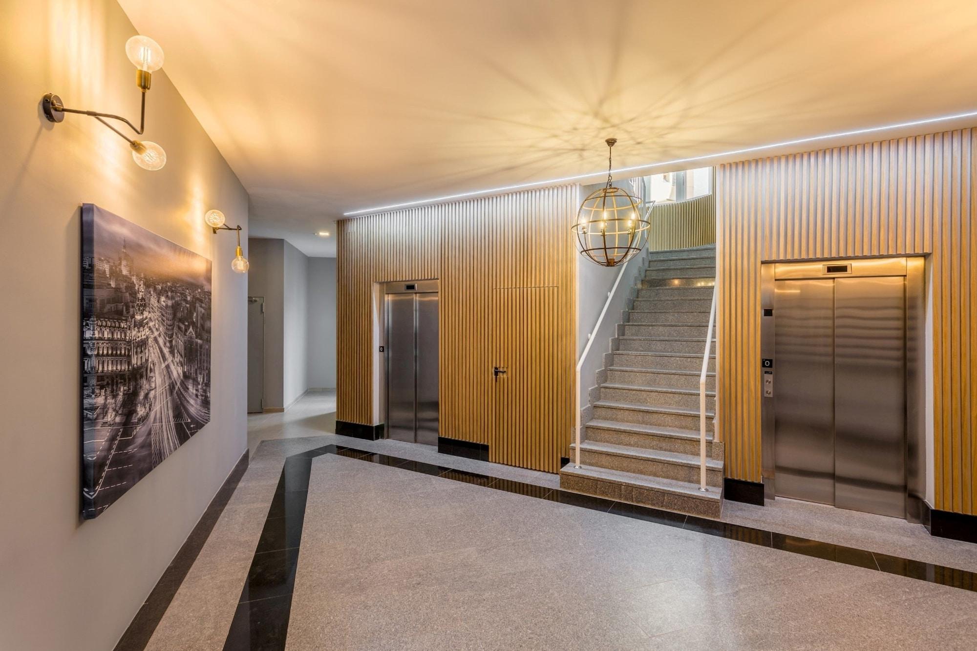 Vista Lobby Plaza de España Skyline