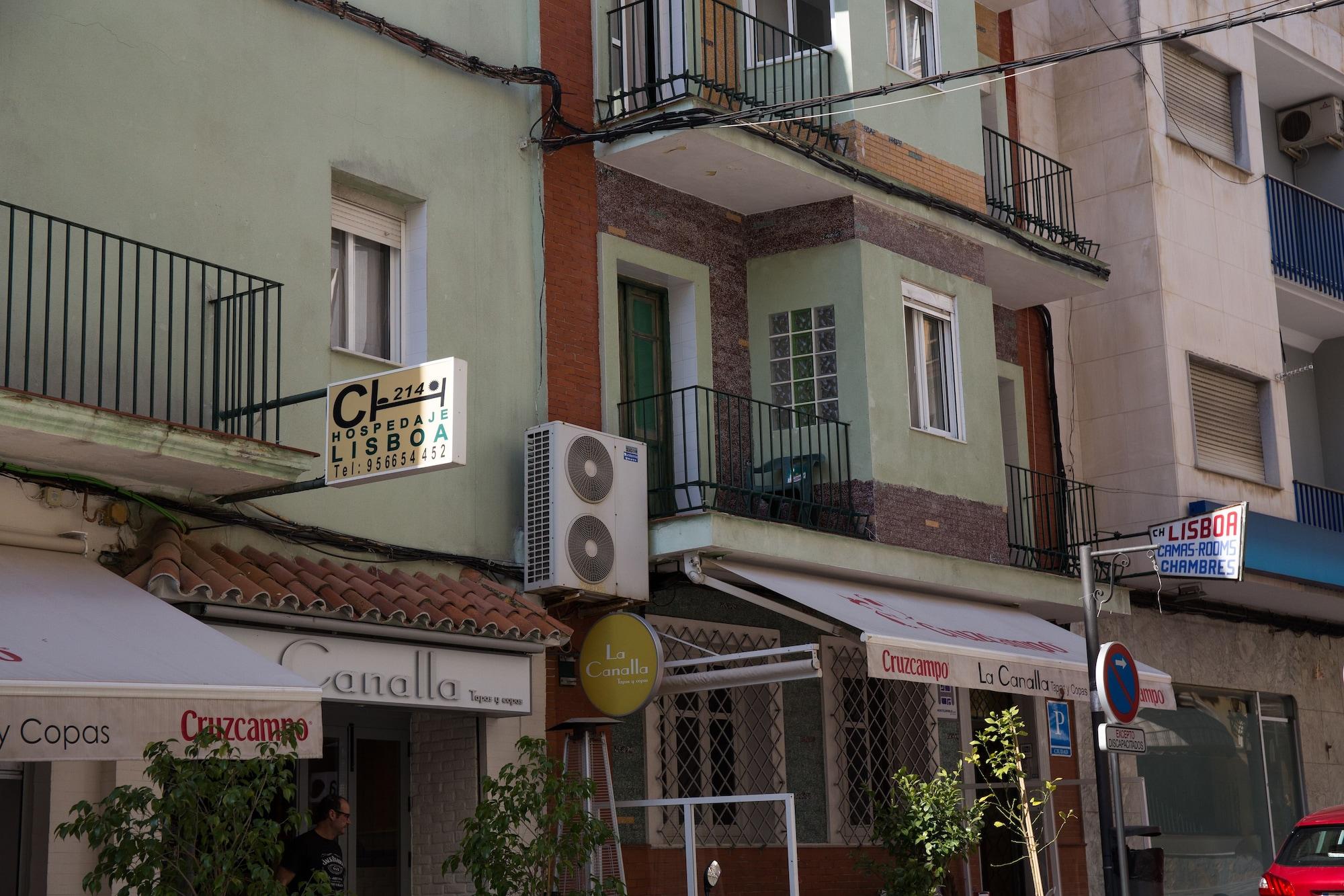 Vista Exterior Hospedaje Lisboa Algeciras