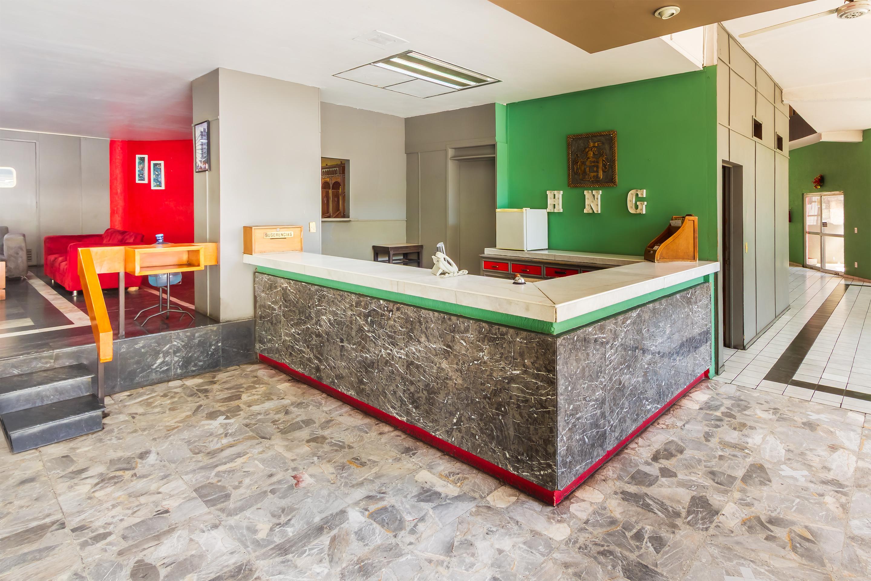 Vista Lobby Capital O Nueva Galicia, Guadalajara centro (downtown)