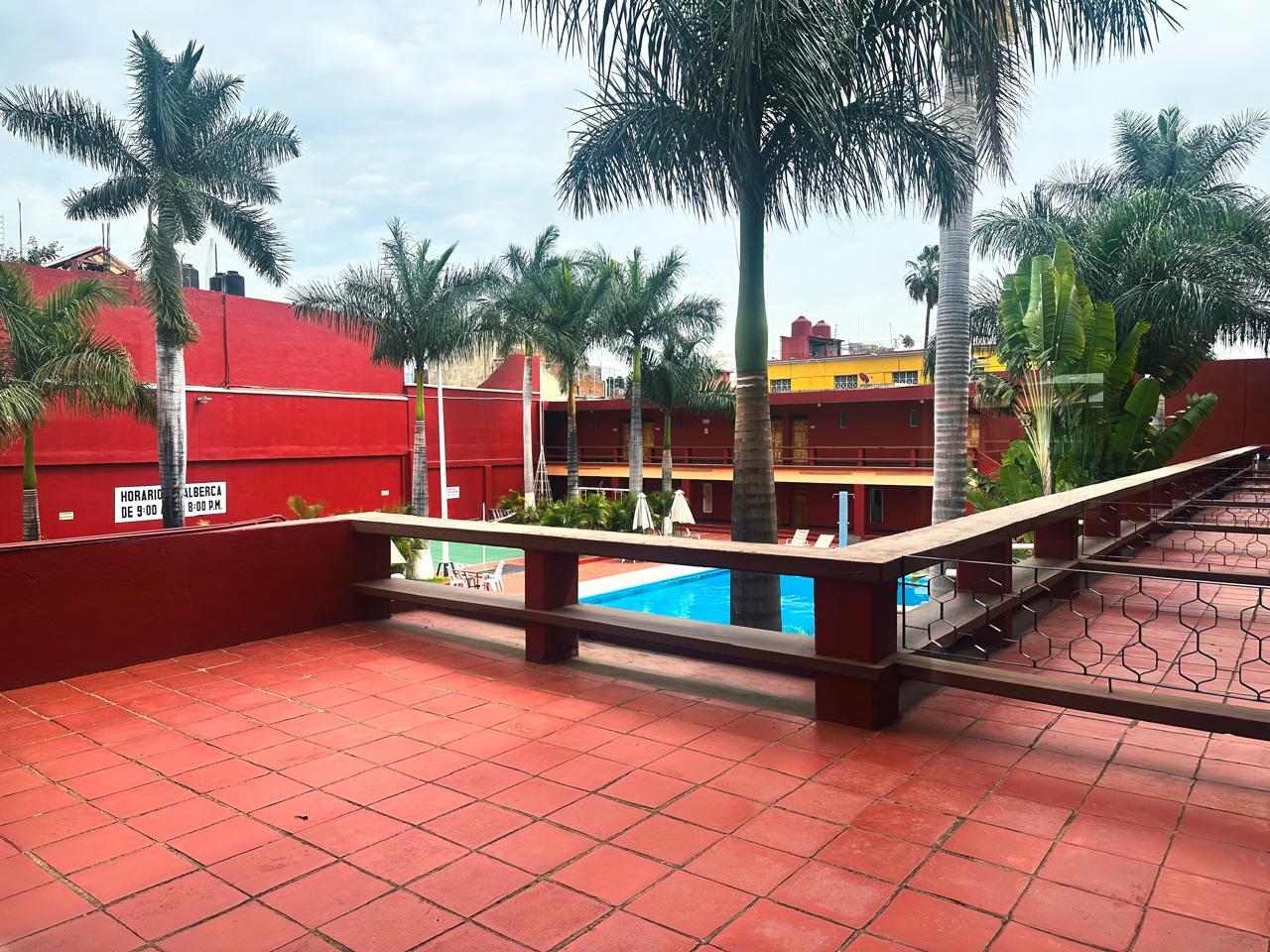 Vista Piscina Hotel Rivera del Angel