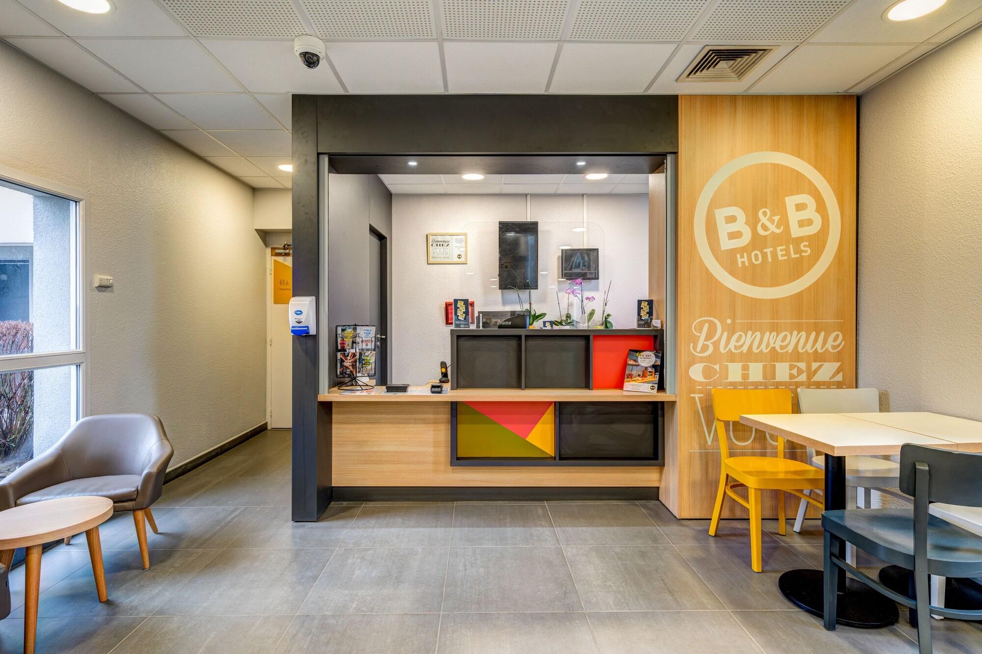 Vista Lobby B&B HOTEL Saint-Witz