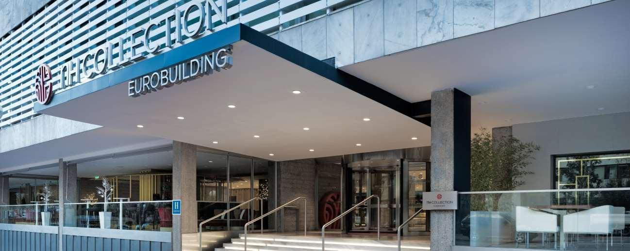 Vista Exterior NH Collection Madrid Eurobuilding