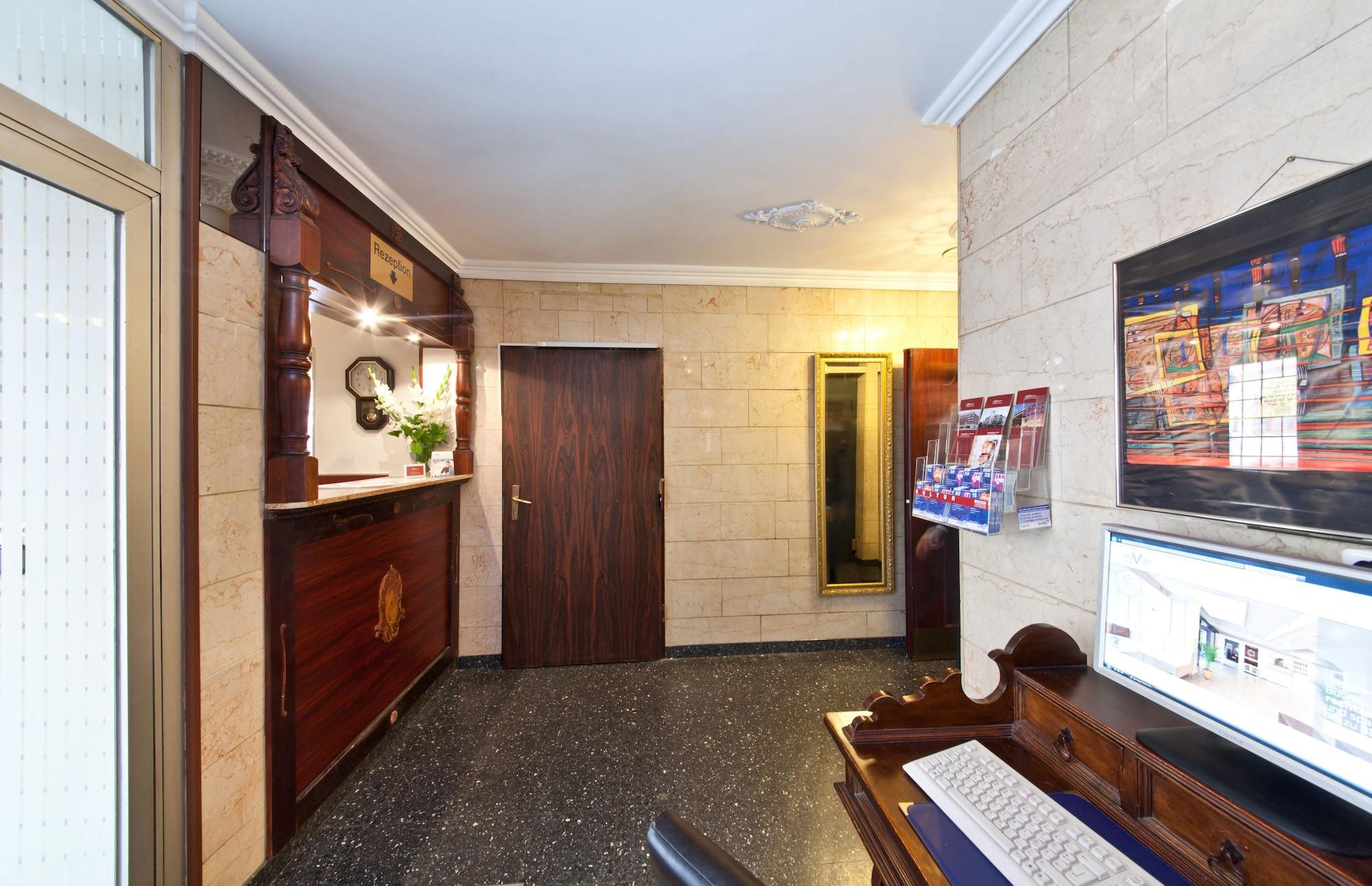 Vista Lobby Hotel Primus Frankfurt Sachsenhausen