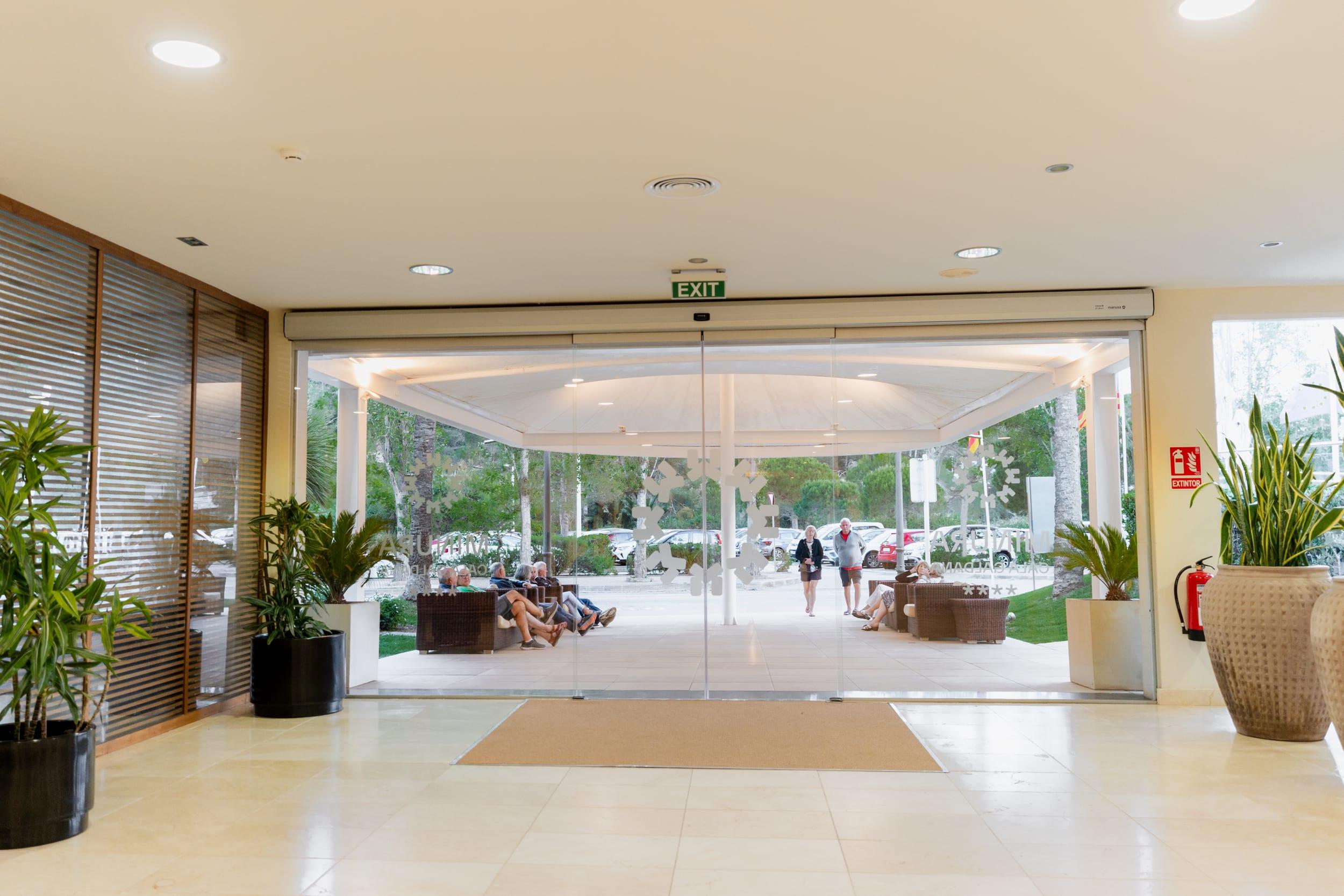 Vista Lobby Minura Hotel Cala Galdana & Apartamentos