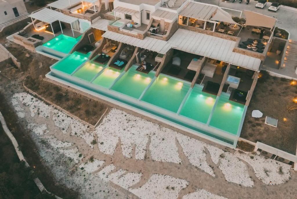 Vista Exterior Balius Mykonos