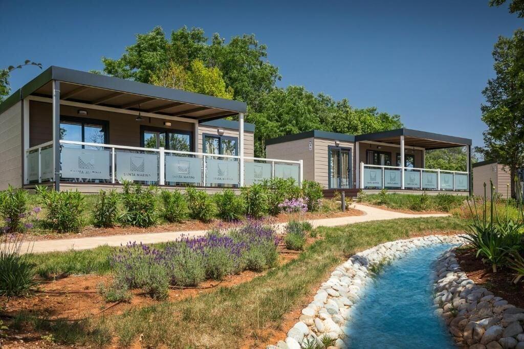 Vista Exterior Premium Camping Homes Santa Marina